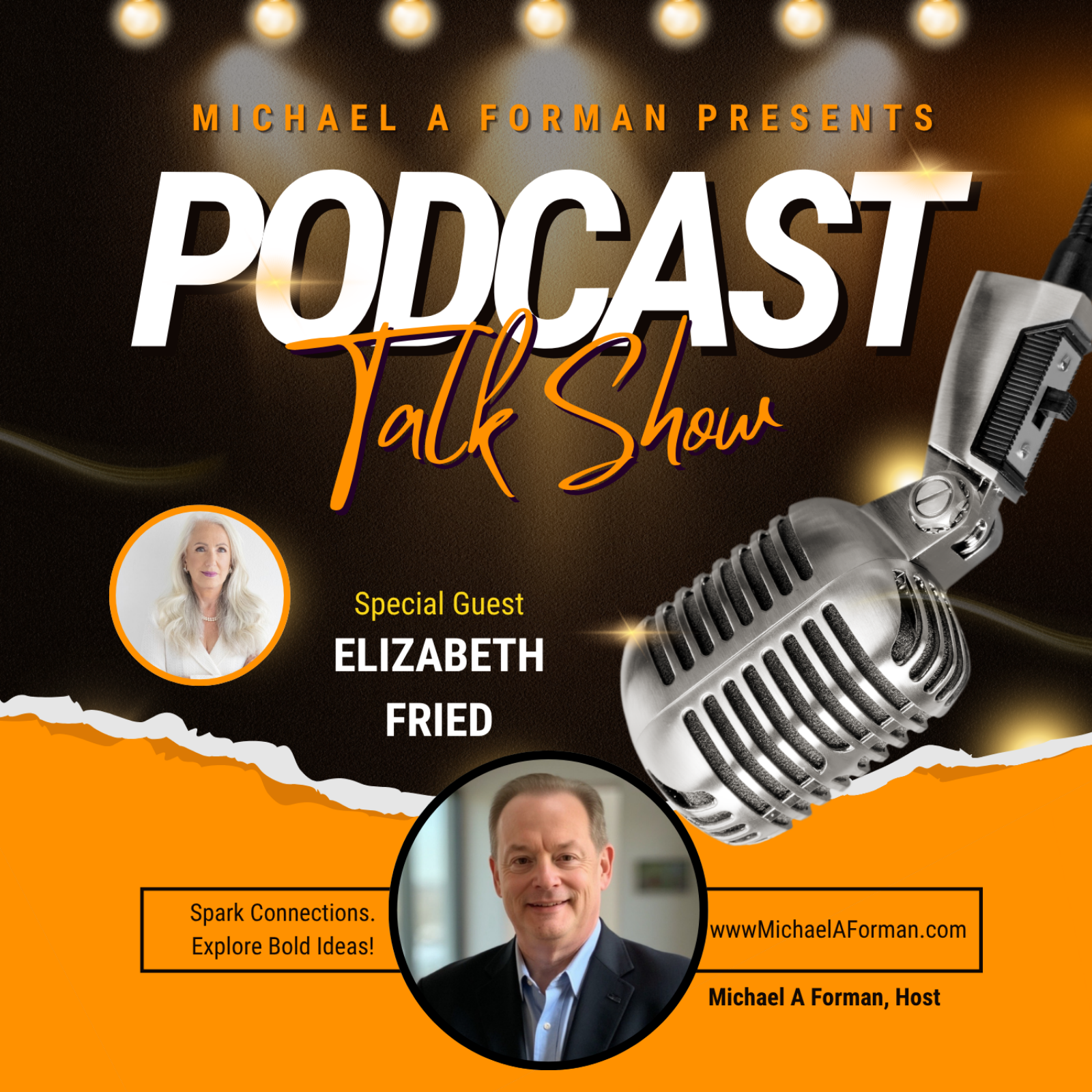Networking Unleashed: An Interview with Elizabeth Fried and Michael A Forman, Professional Speaker