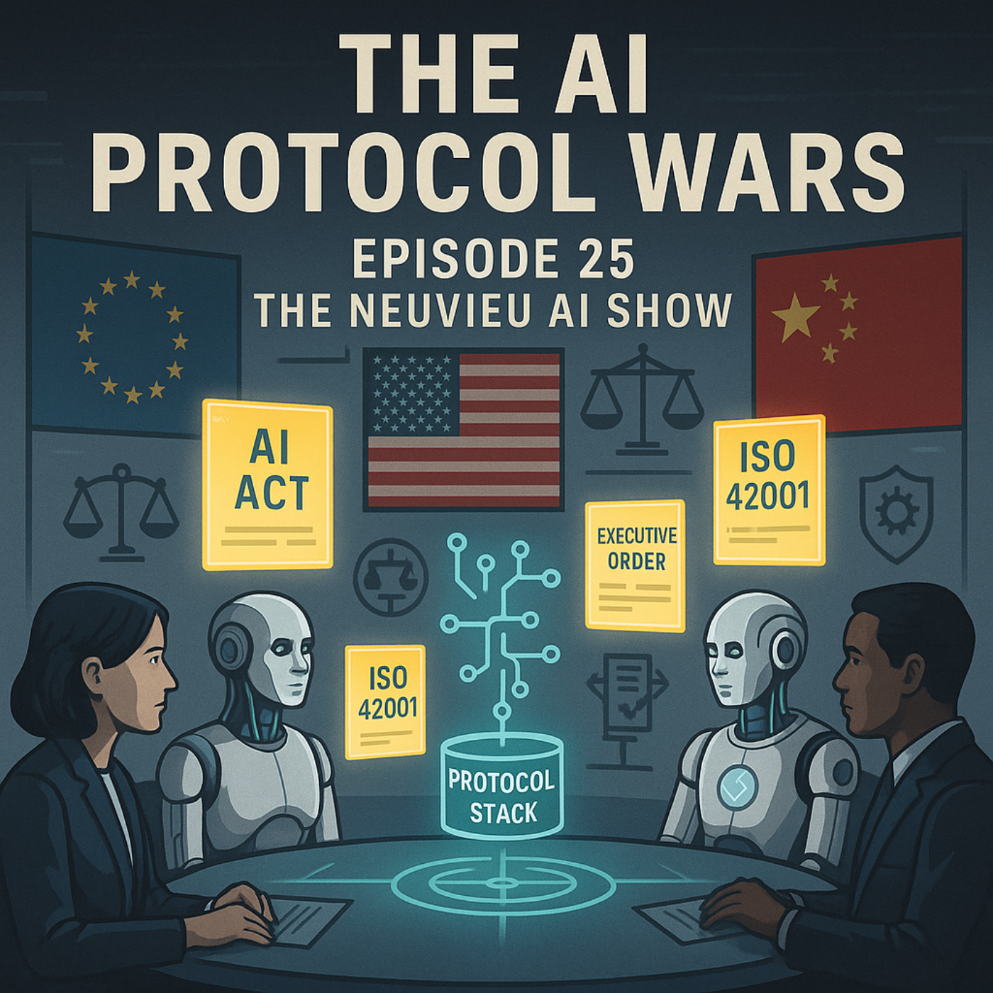 The AI Protocol Wars episode artwork