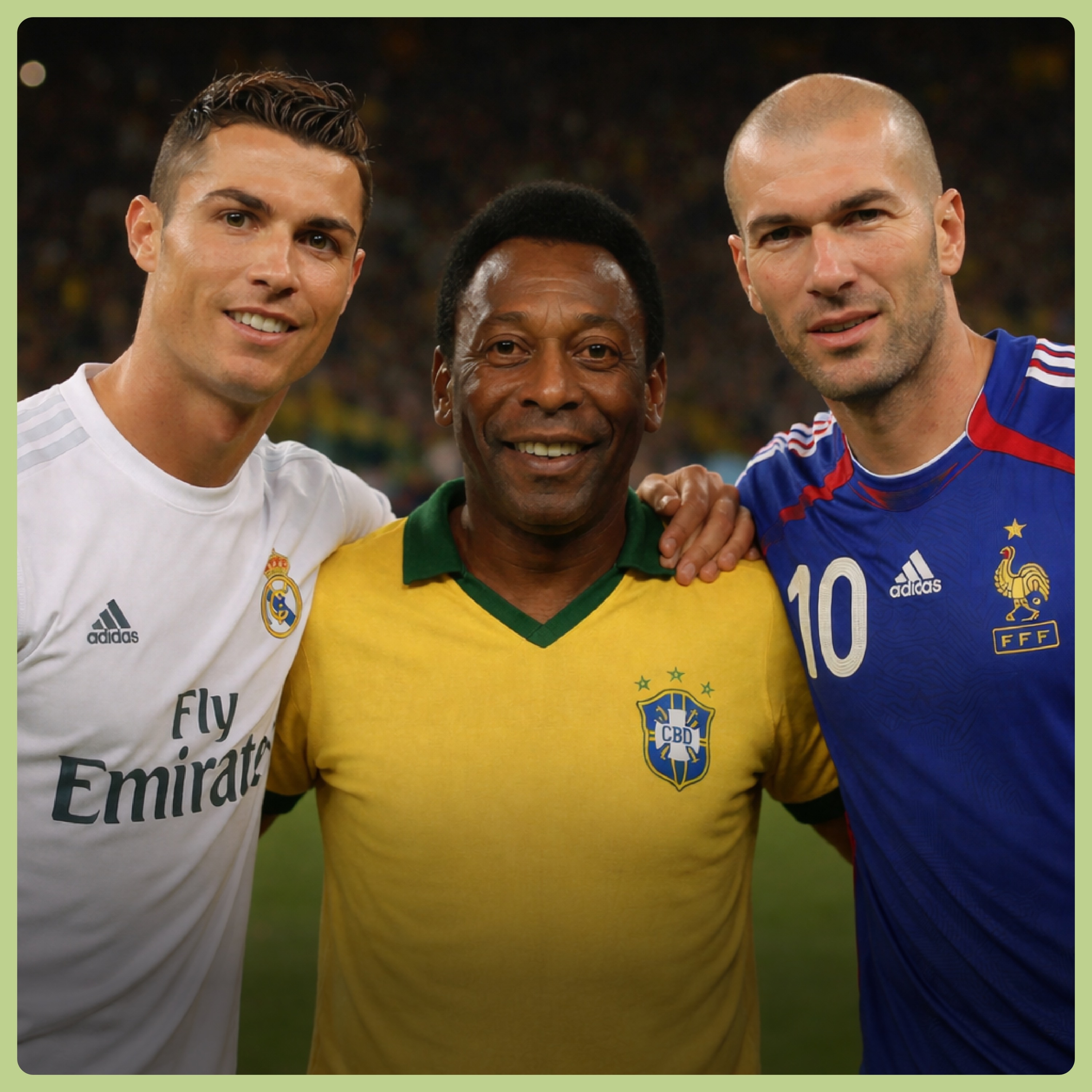 076: Pelé, Ronaldo, Zidane: Who is the best right-footed players of all-time?