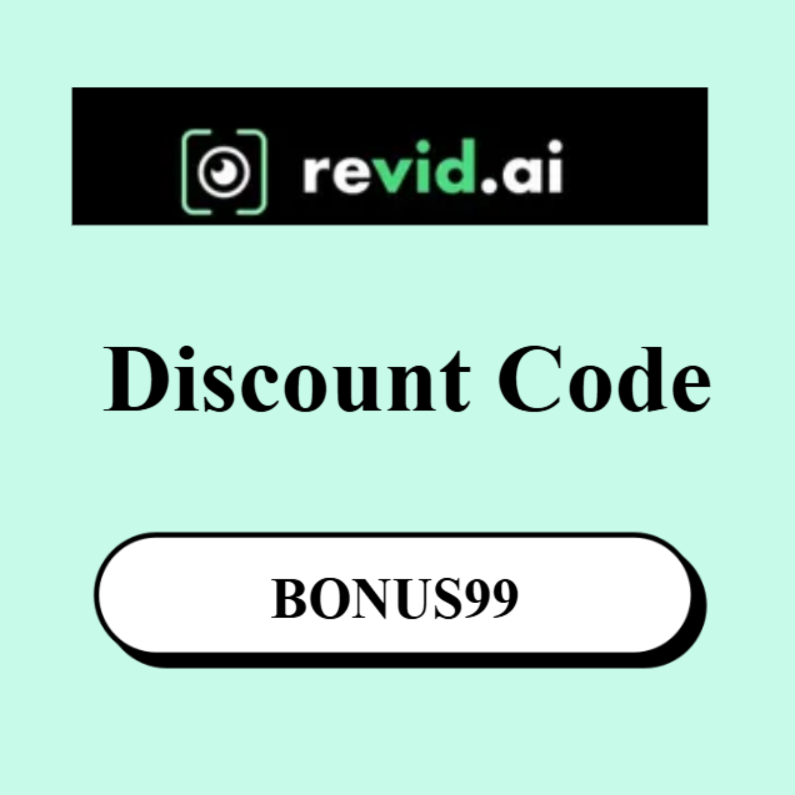 New Revid AI Discount Code "BONUS99" podcast artwork