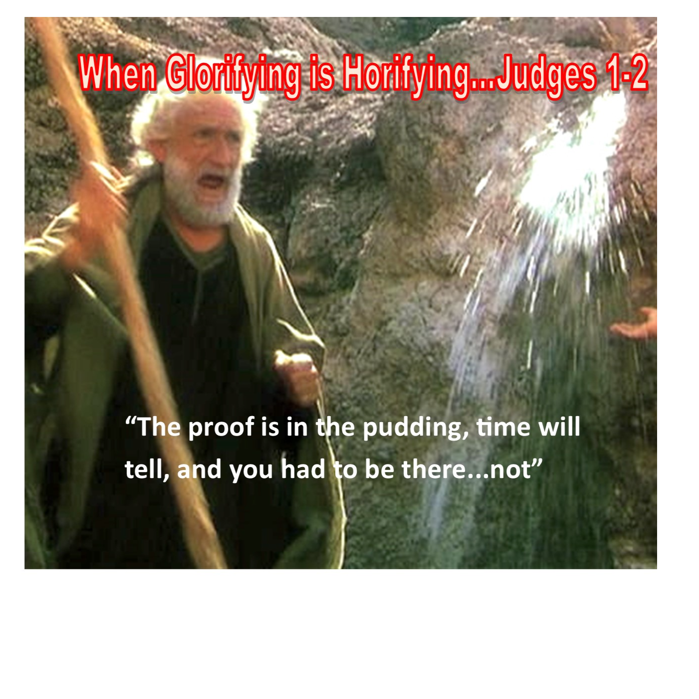 When Glorifying is Horrifying Judges