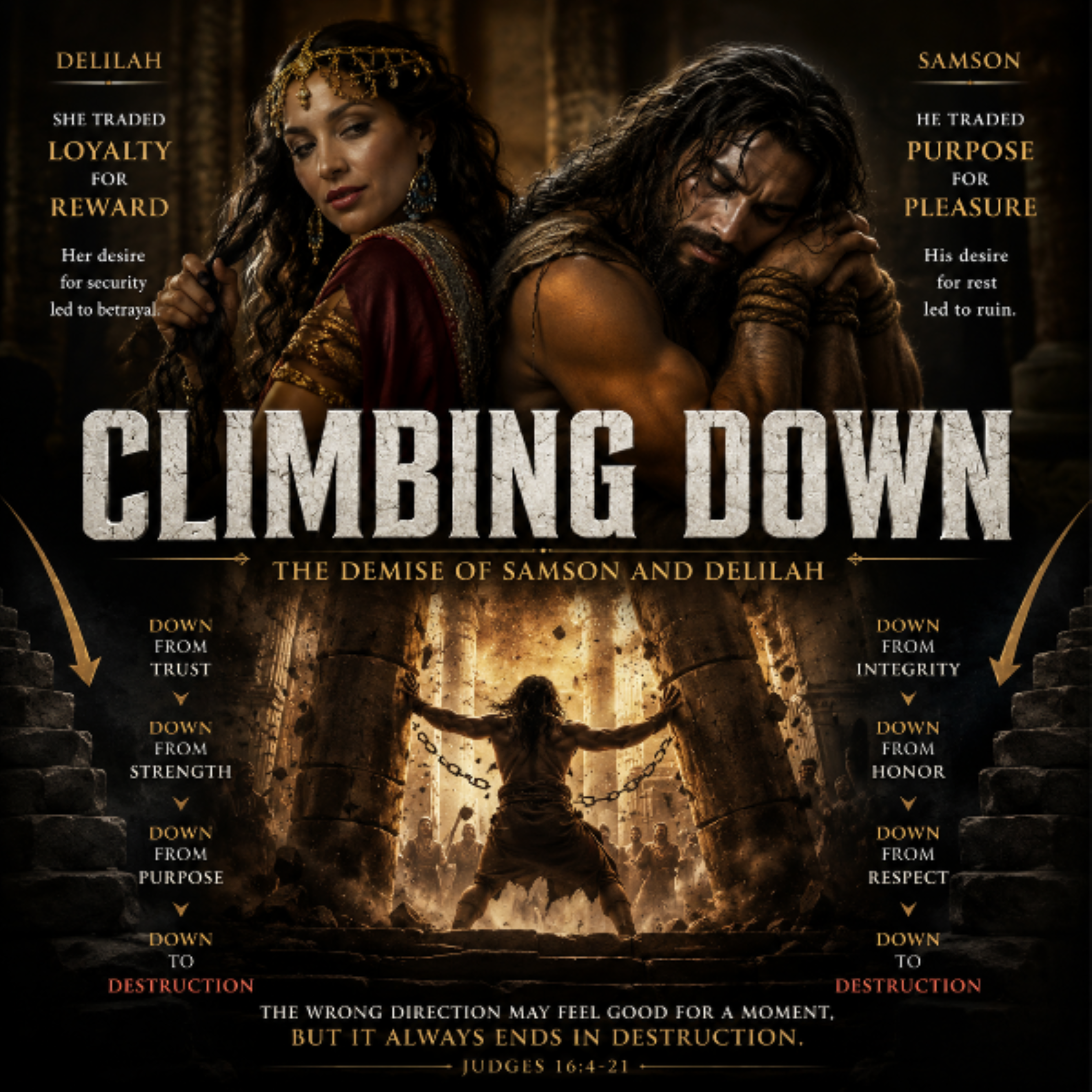 Climbing Down