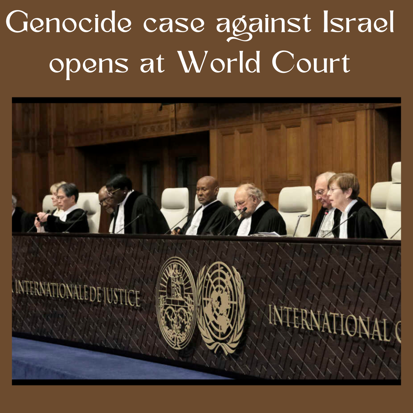 Genocide case against Israel opens at World Court