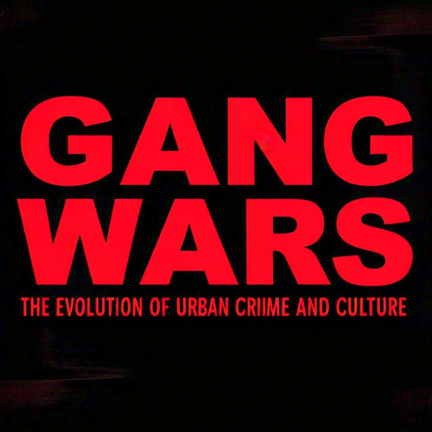 Gang Wars: The Evolution of Urban Crime and Culture