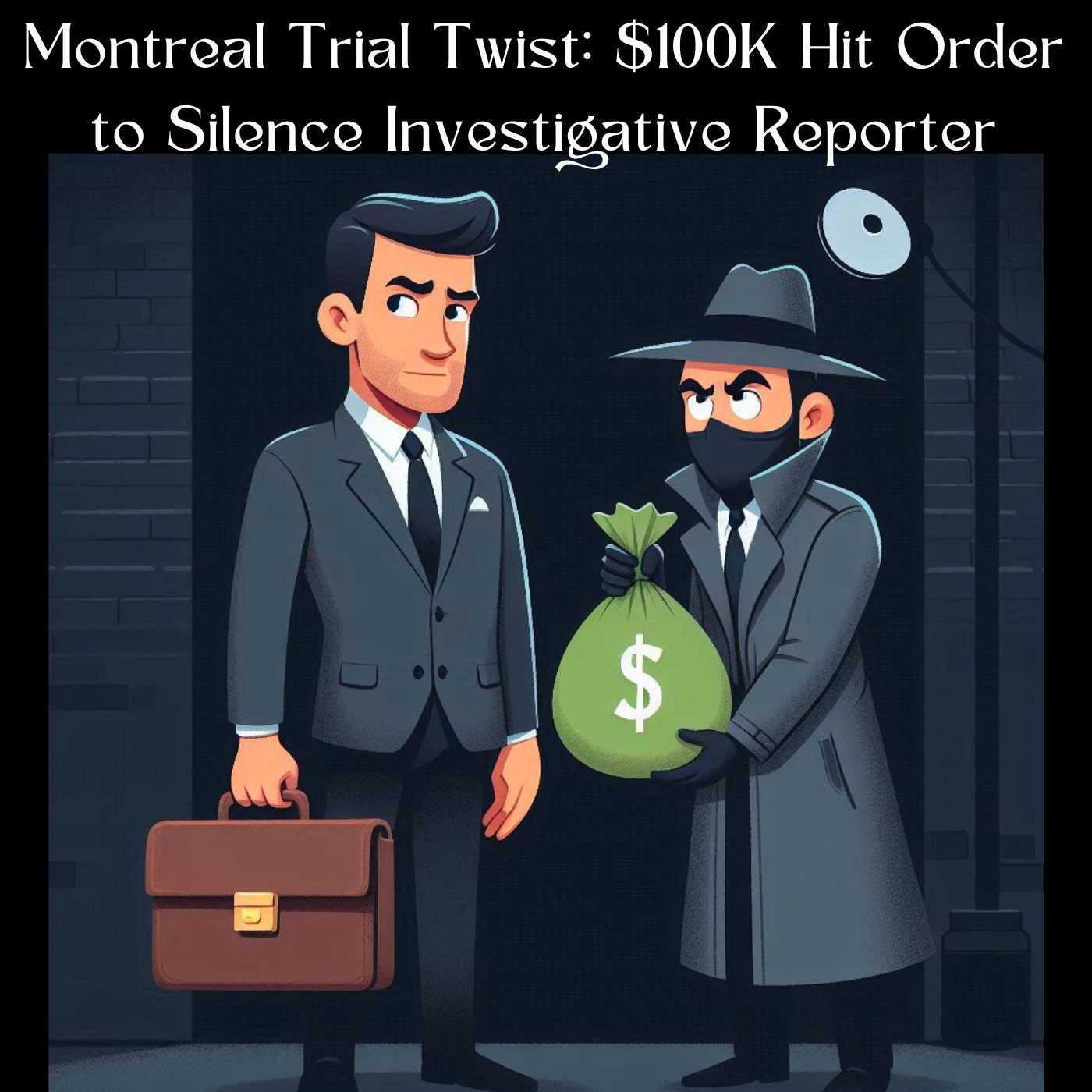 Montreal Trial Twist: $100K Hit Order to Silence Investigative Reporter