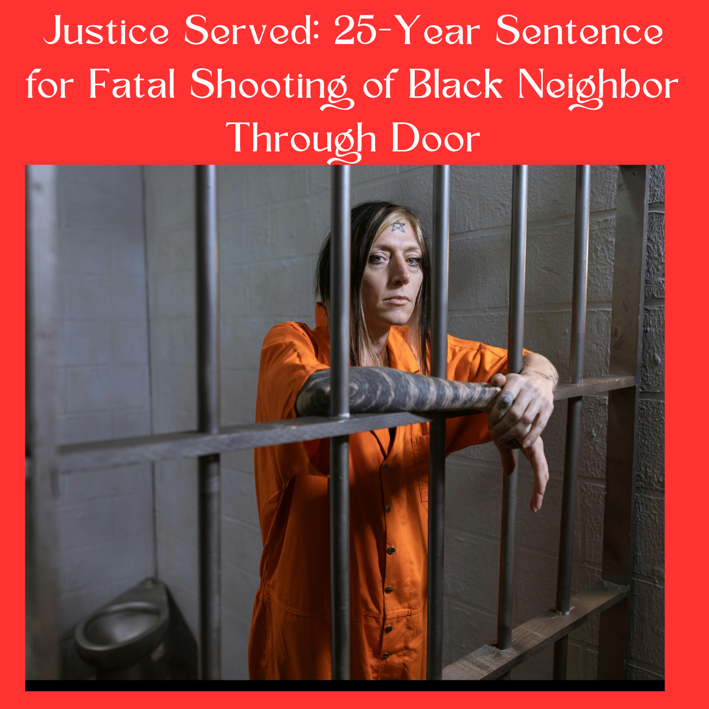 Justice Served: 25-Year Sentence for Fatal Shooting of Black Neighbor Through Door
