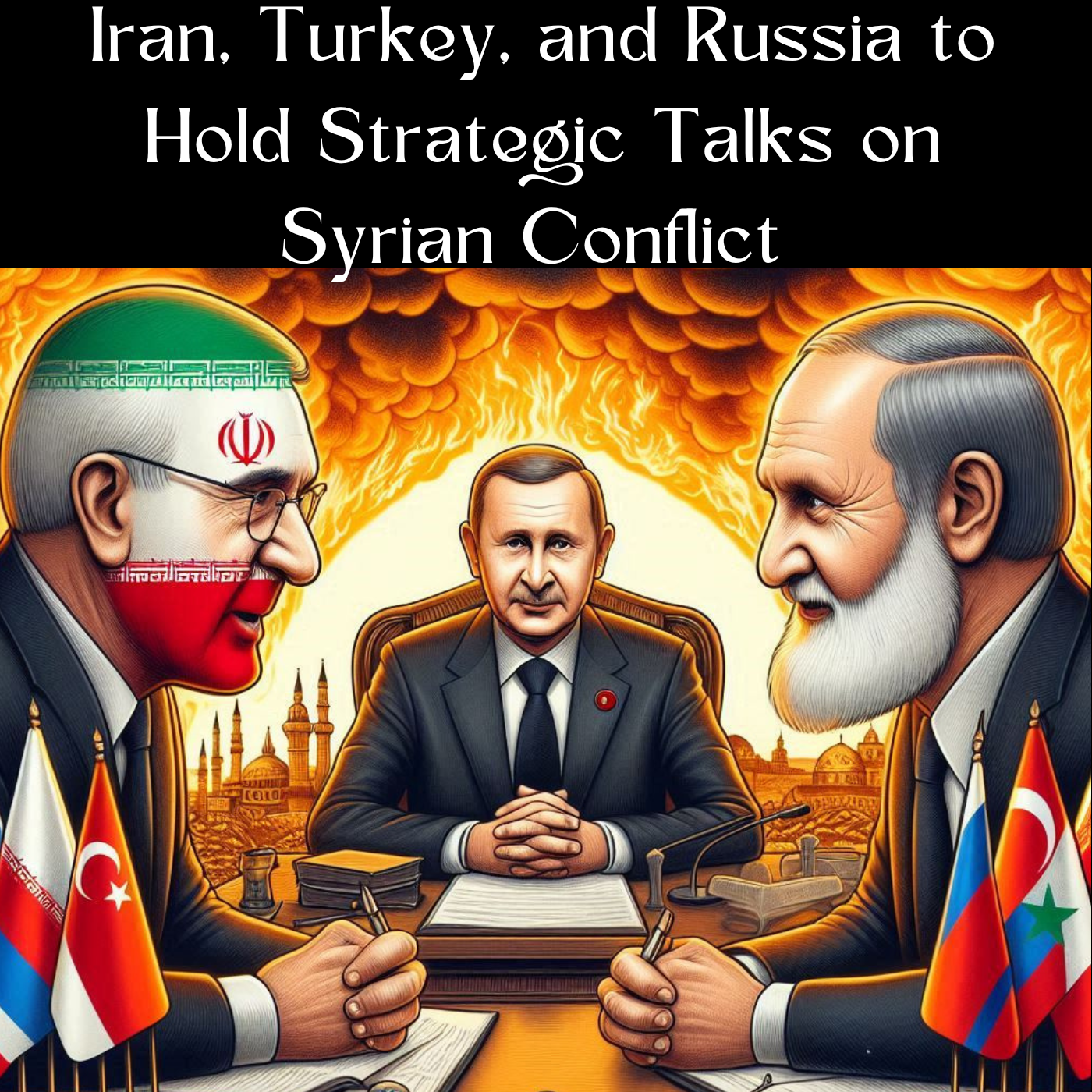 Iran, Turkey, and Russia to Hold Strategic Talks on Syrian Conflict