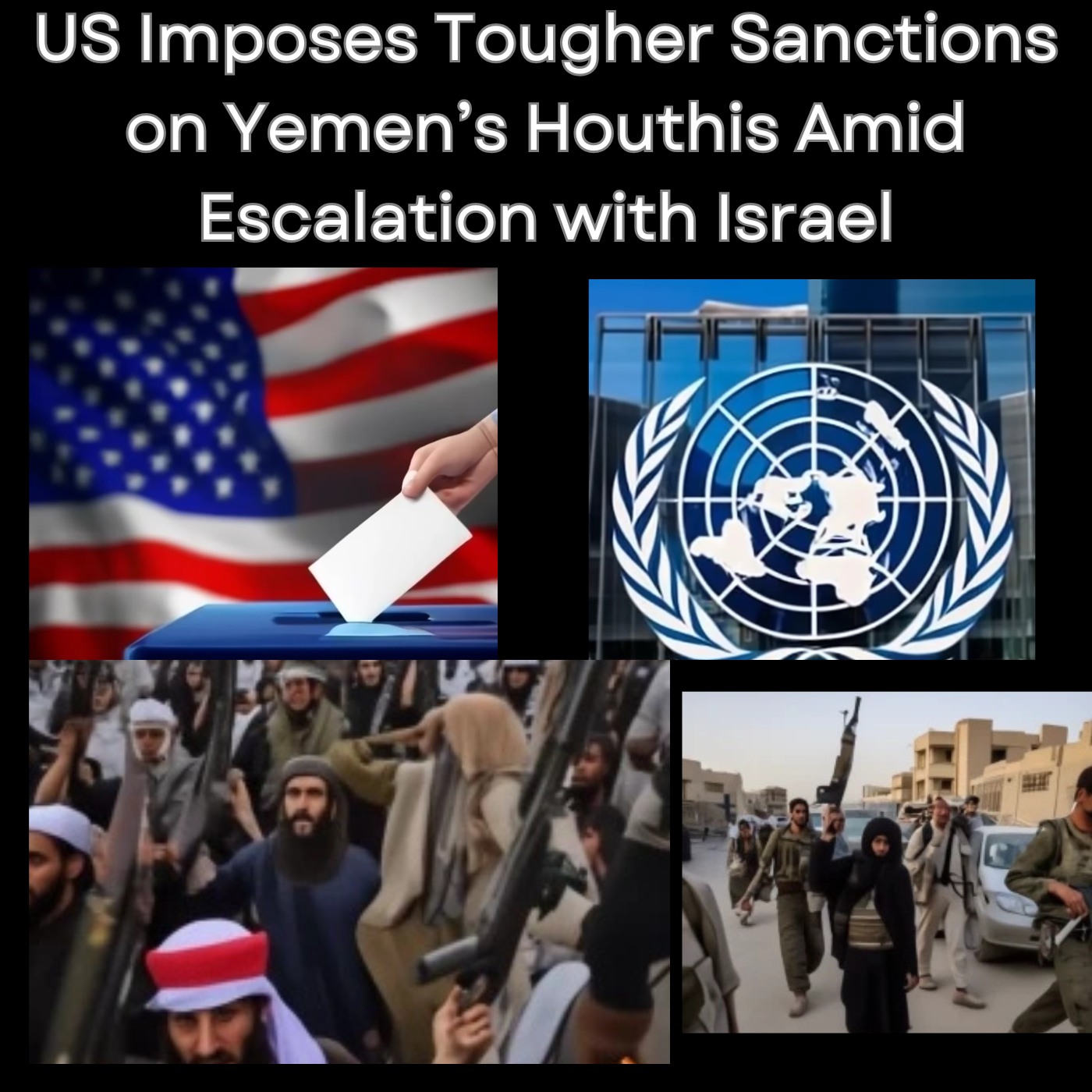 US Imposes Tougher Sanctions on Yemen’s Houthis Amid Escalation with Israel