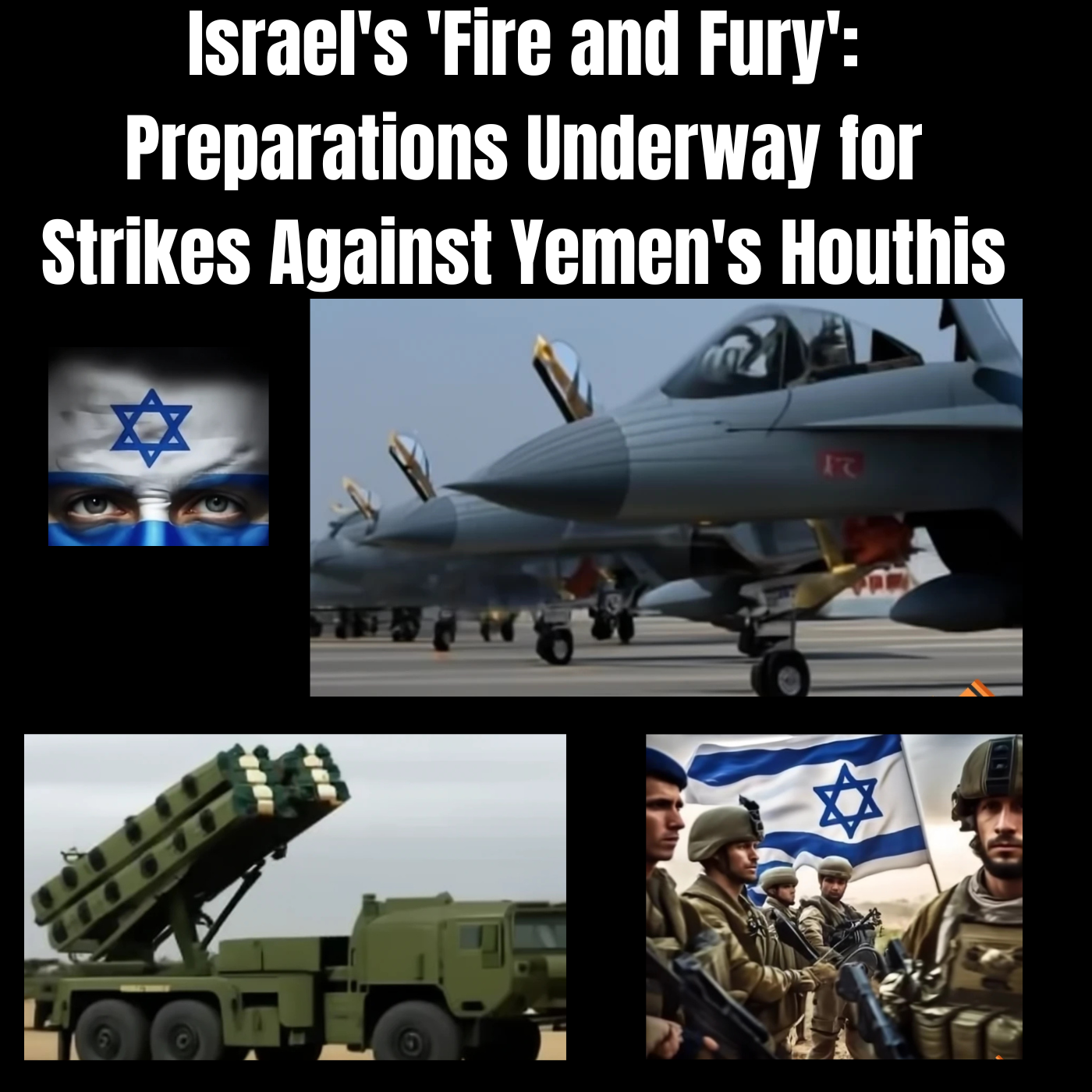 Israel's 'Fire and Fury': Preparations Underway for Strikes Against Yemen's Houthis