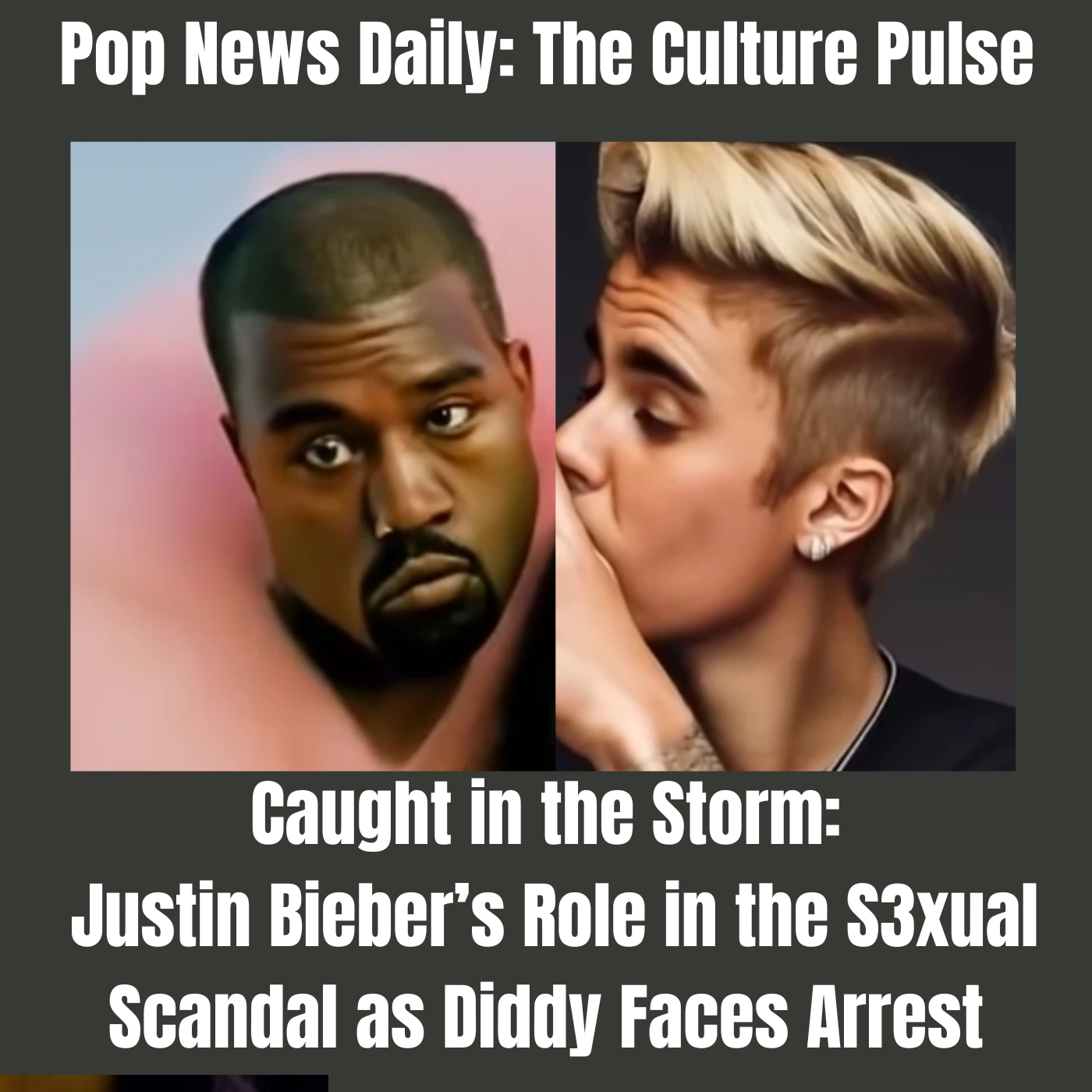 The Culture Pulse - Caught in the Storm: Justin Bieber’s Role in the S3xual Scandal as Diddy Faces Arrest