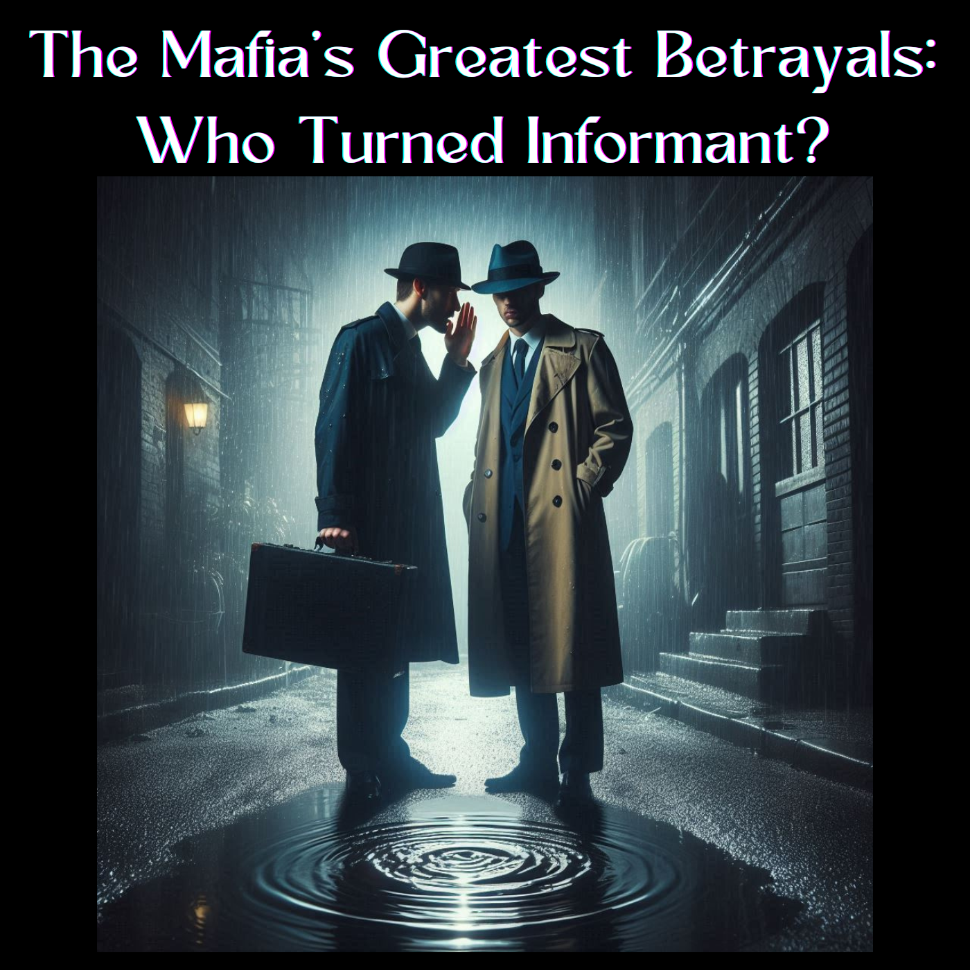 The Mafia's Most Notable Betrayals - Who Became an Informant?