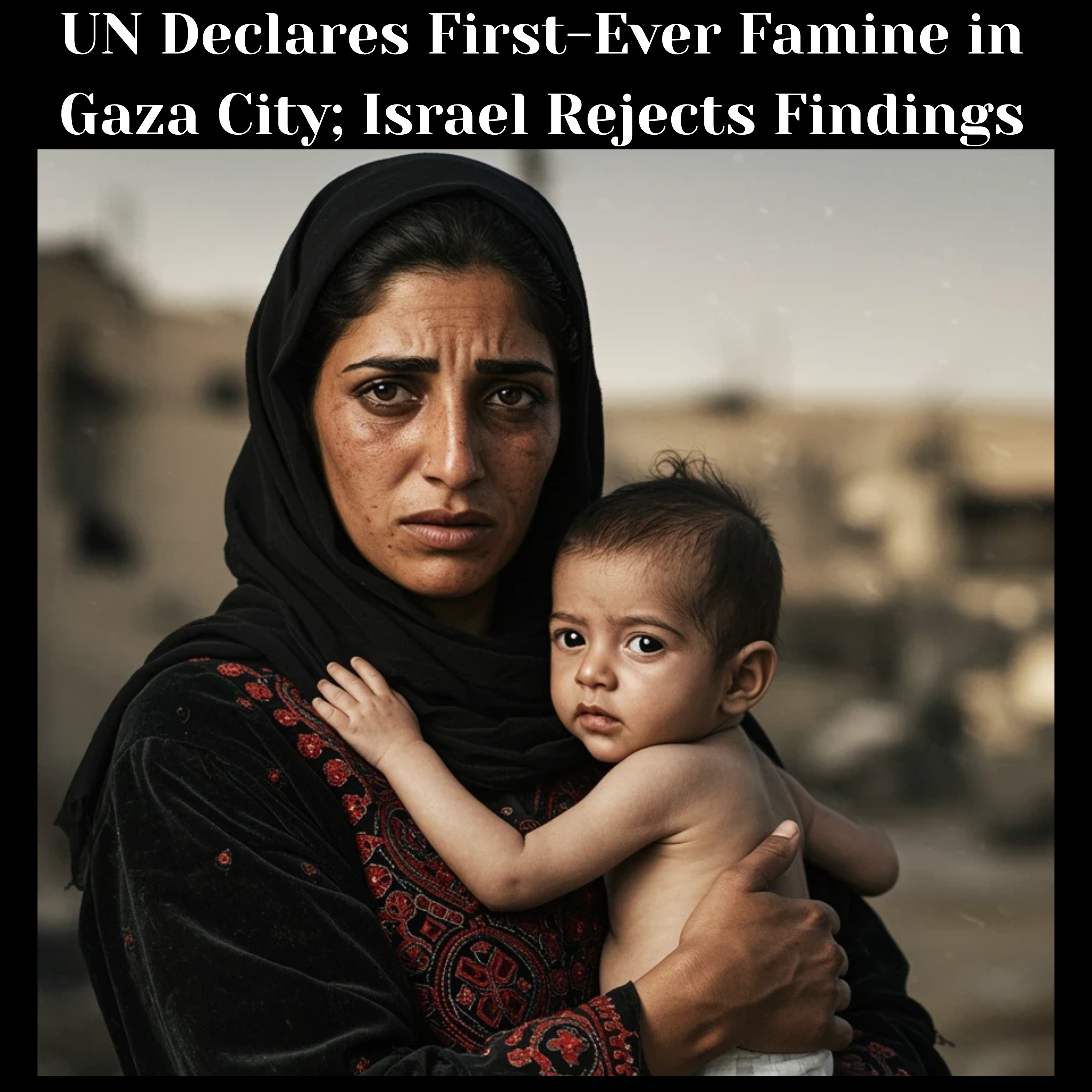 UN Declares First-Ever Famine in Gaza City; Israel Rejects Findings