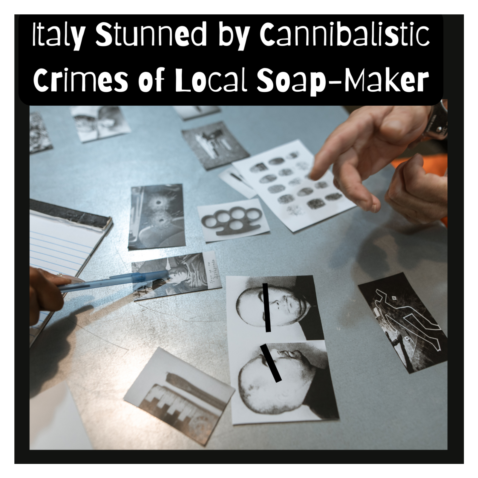 Italy Stunned by Cannibalistic Crimes of Local Soap-Maker