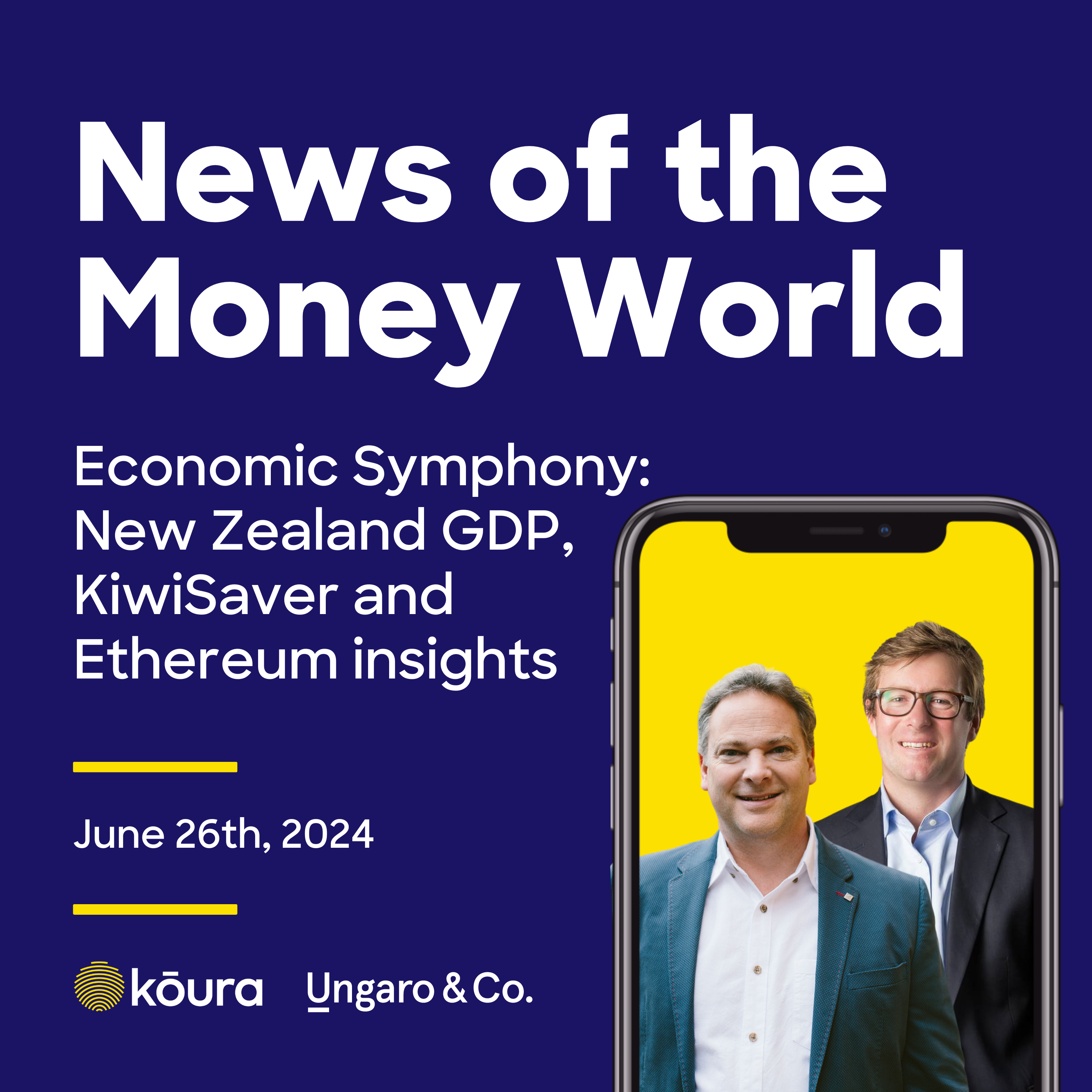 Economic Symphony: New Zealand GDP, KiwiSaver and Ethereum insights