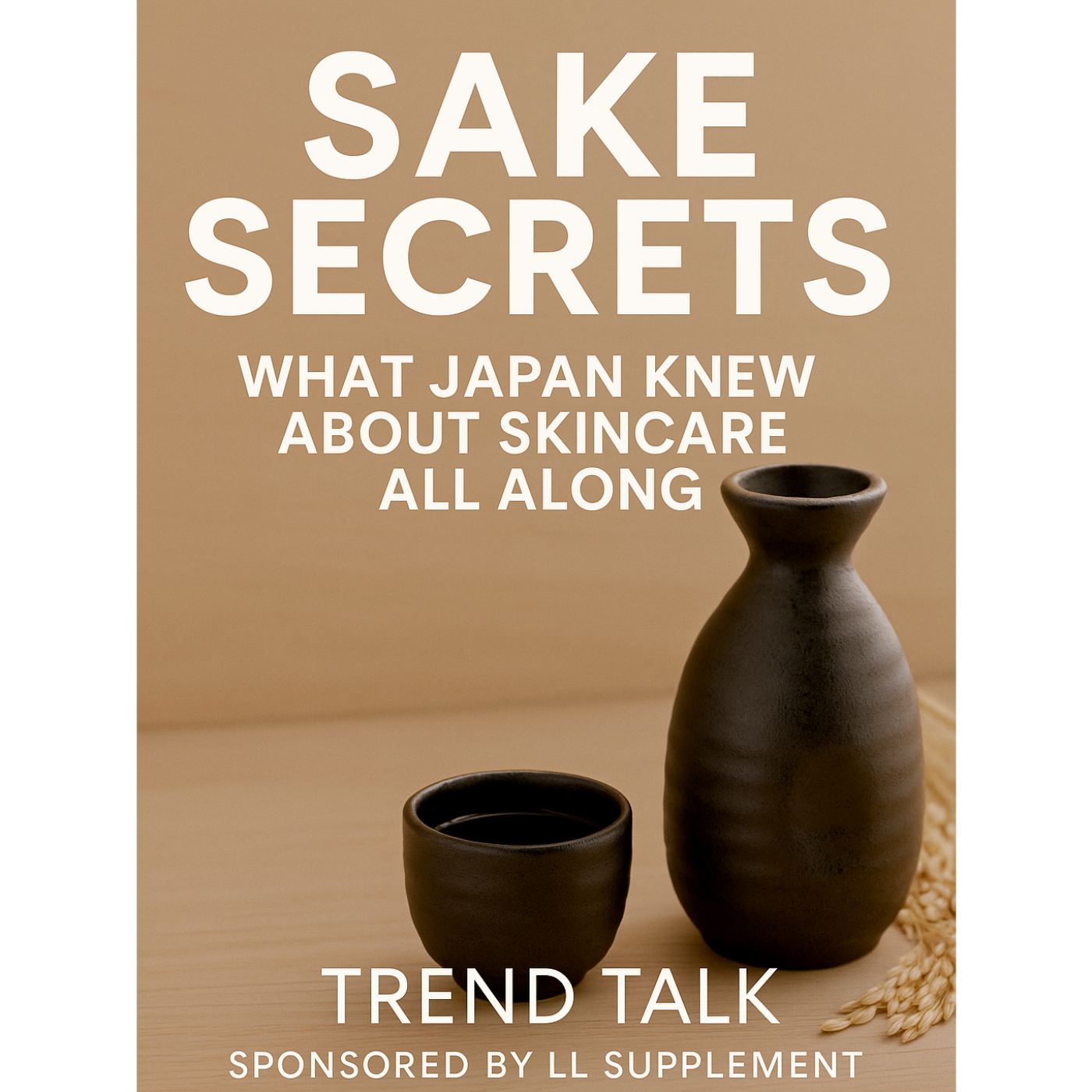 Rice, Rituals, and Radiance: Sake + Sundanese Secrets to Glowing Skin. Powered by LL Supplement | LLSupplement.com
