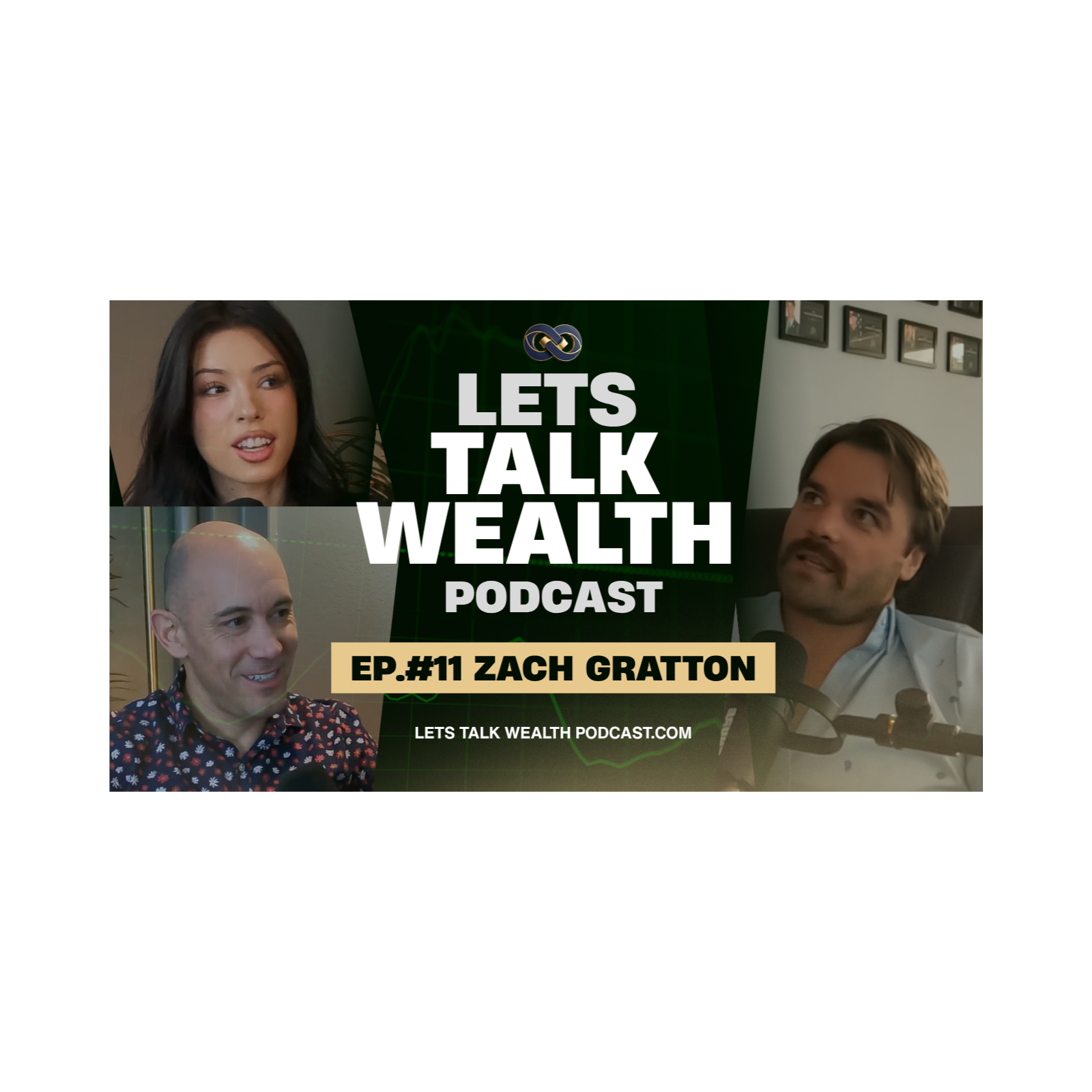 EP. 11 : Zach Gratton | Lets Talk Wealth Podcast with Robert Montes and Josie Allred episode artwork