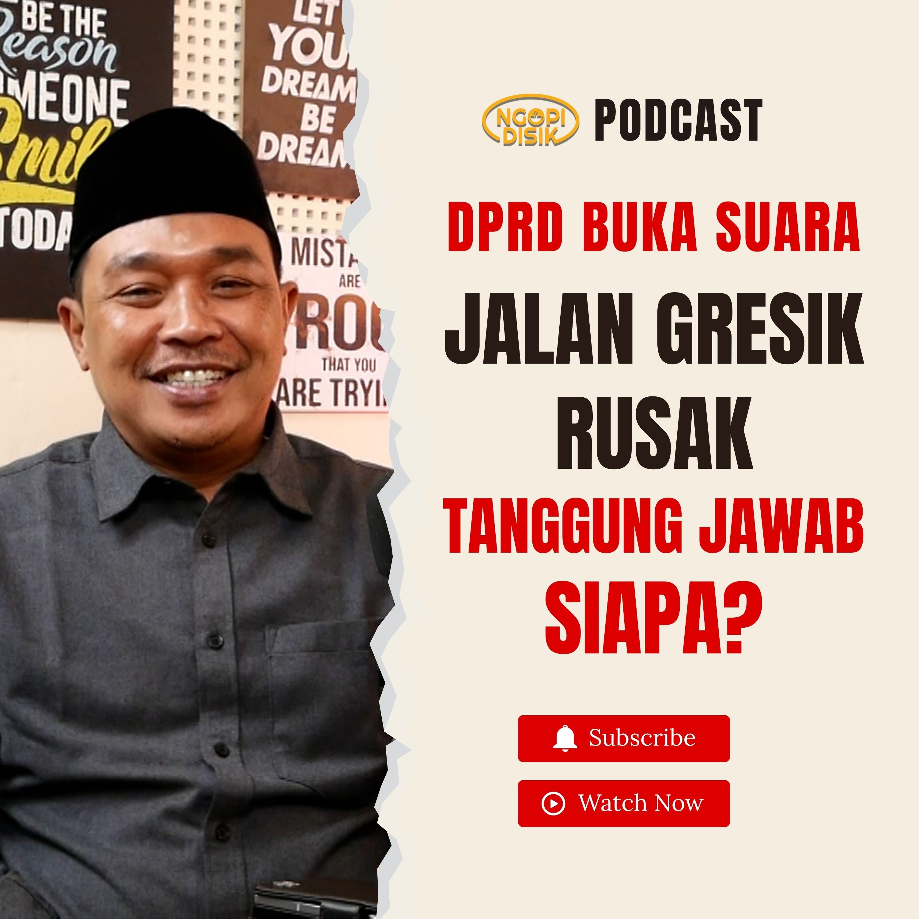 Jalan dan Fasilitas Gresik Memprihatinkan, Ini Tanggung Jawab Siapa? episode artwork