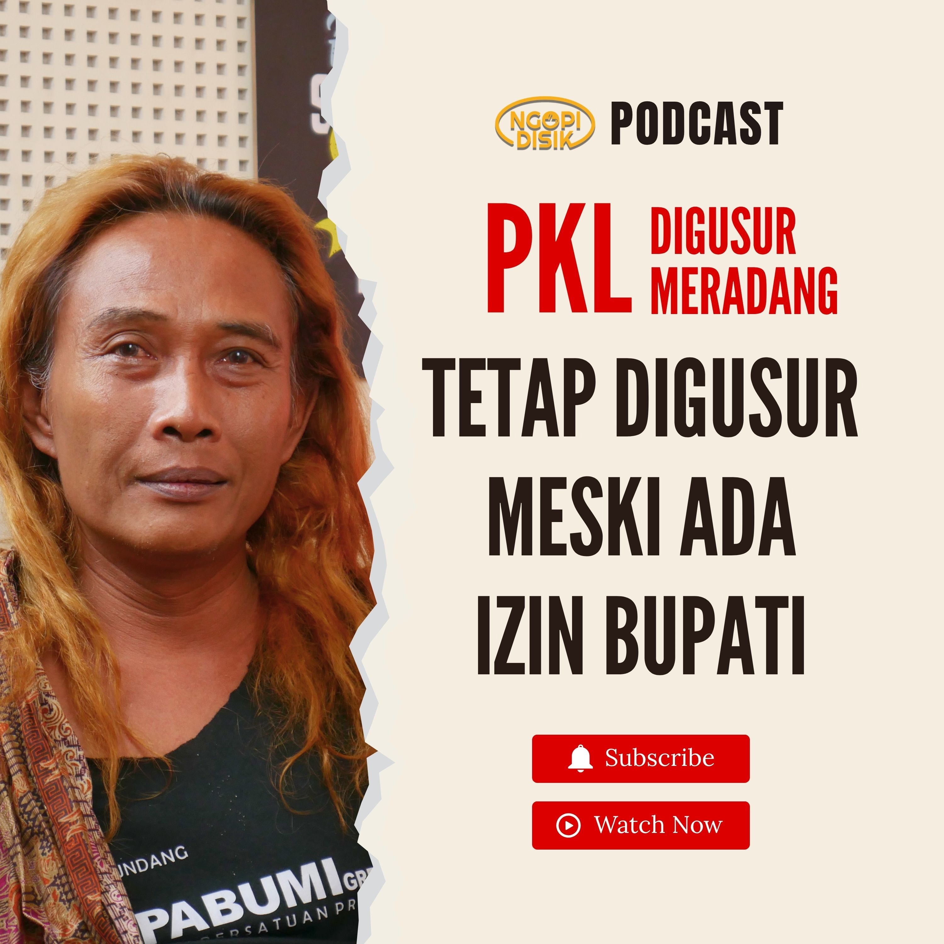 TRAGIS! PKL Semambung Kantongi Ijin Bupati Tetap Digusur, Genpatra Bawa ke DPRD Gresik episode artwork