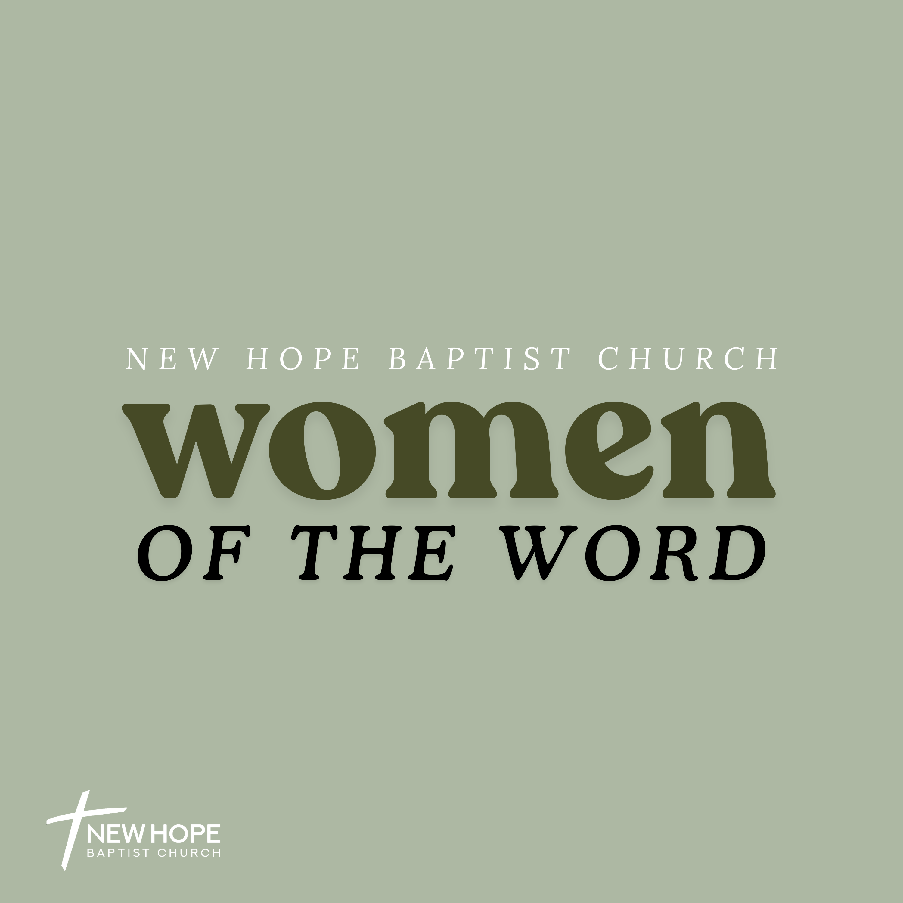 NHBC Women of the Word podcast artwork