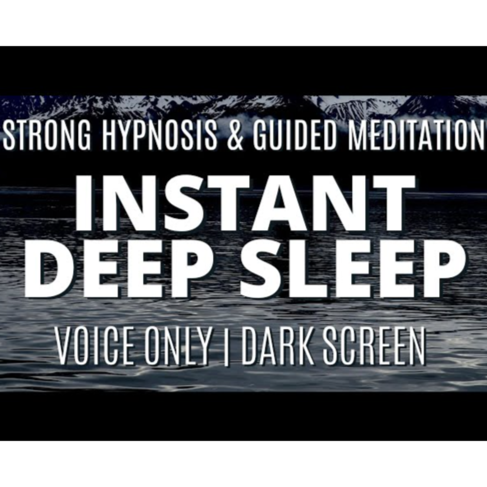 Powerful Guided Meditation and Sleep Hypnosis to Reduce Anxiety at Bedtime _ Dark Screen Experience episode artwork