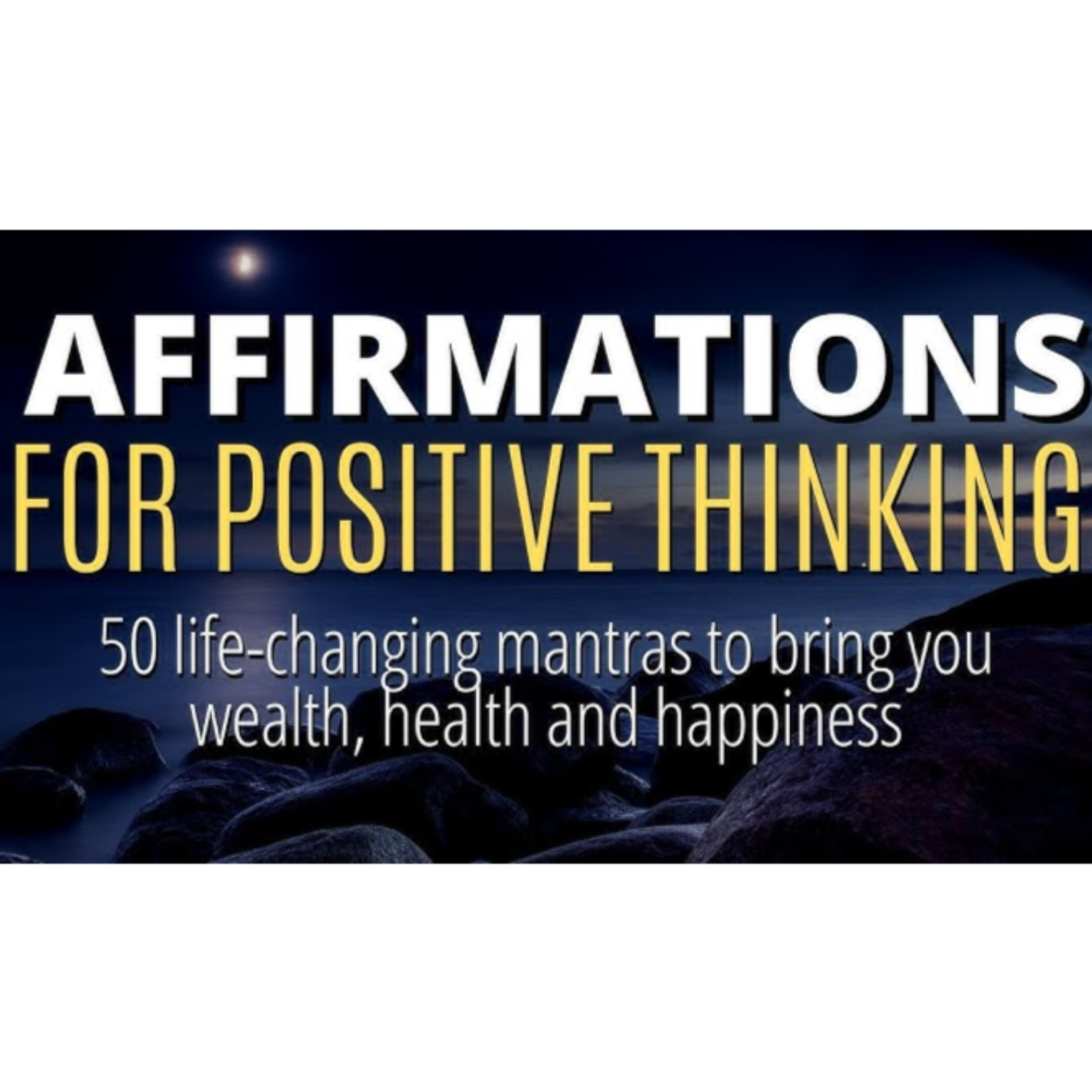 Life-changing Affirmations for Positive Thinking   Health_ Wealth _ Happiness _ Dark Screen Screen episode artwork