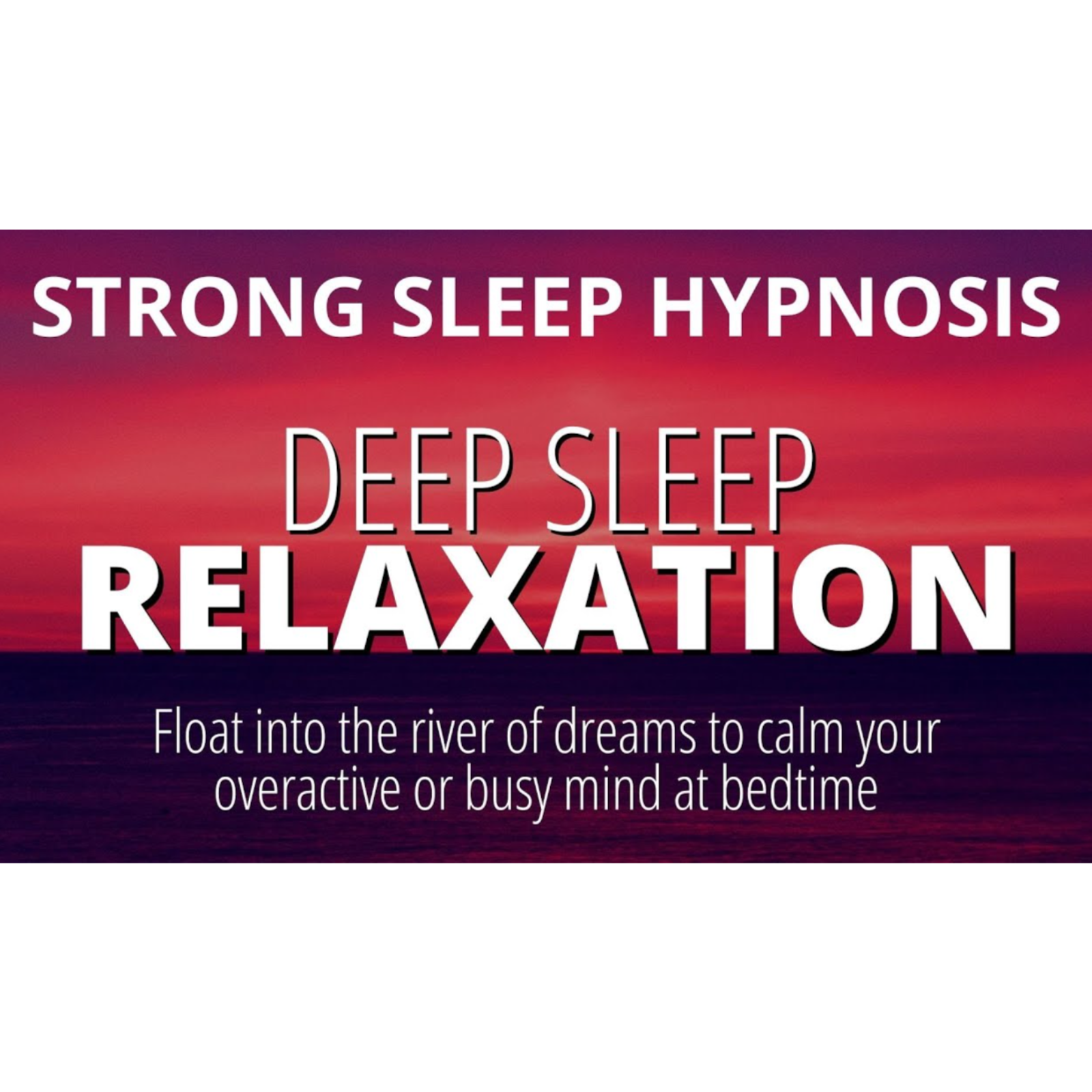 Deep Sleep Hypnosis To Fall Asleep Fast, Calm an Overactive Mind + Reduce Anxiety  Dark Screen - Nicholas Wright – Sleep Hypnosis and Meditation episode artwork
