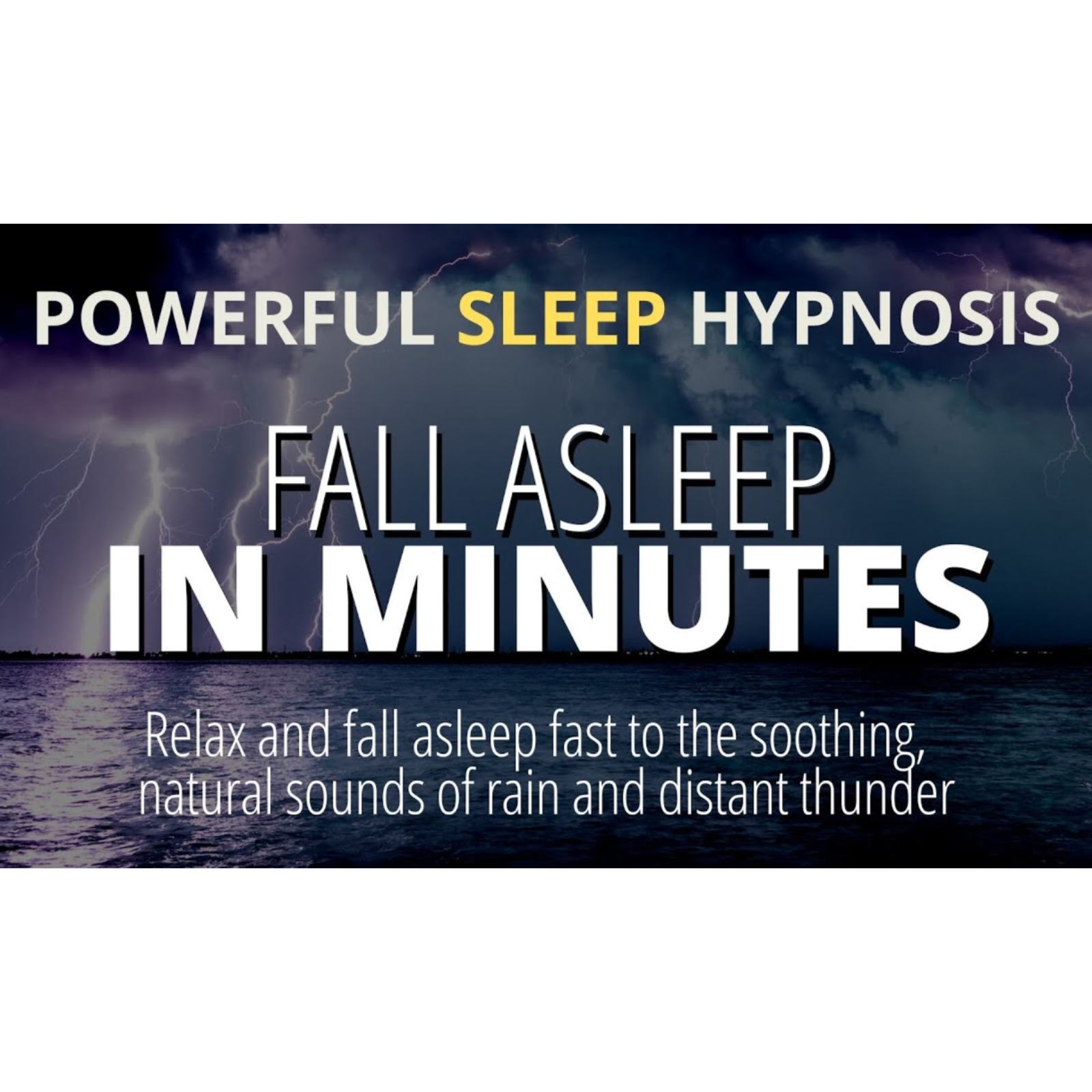 Strong Deep Sleep Hypnosis to Fall Asleep Fast  Dark Screen   Rain and Thunder Sounds - Nicholas Wright – Sleep Hypnosis and Meditation episode artwork