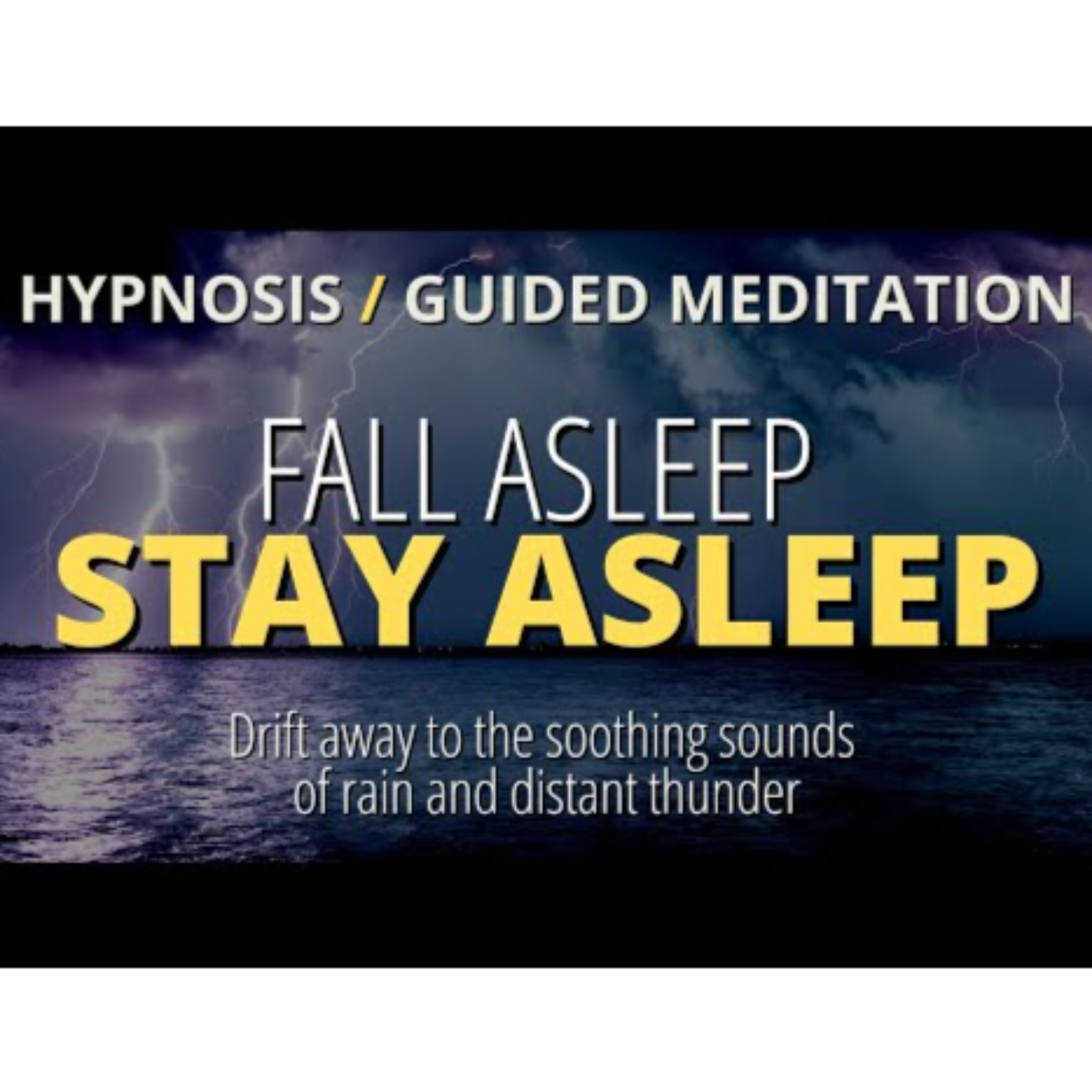 Hypnosis To Fall Asleep Stay Asleep (Strong_) _ Relax To Soothing Rainfall _ Black Screen episode artwork