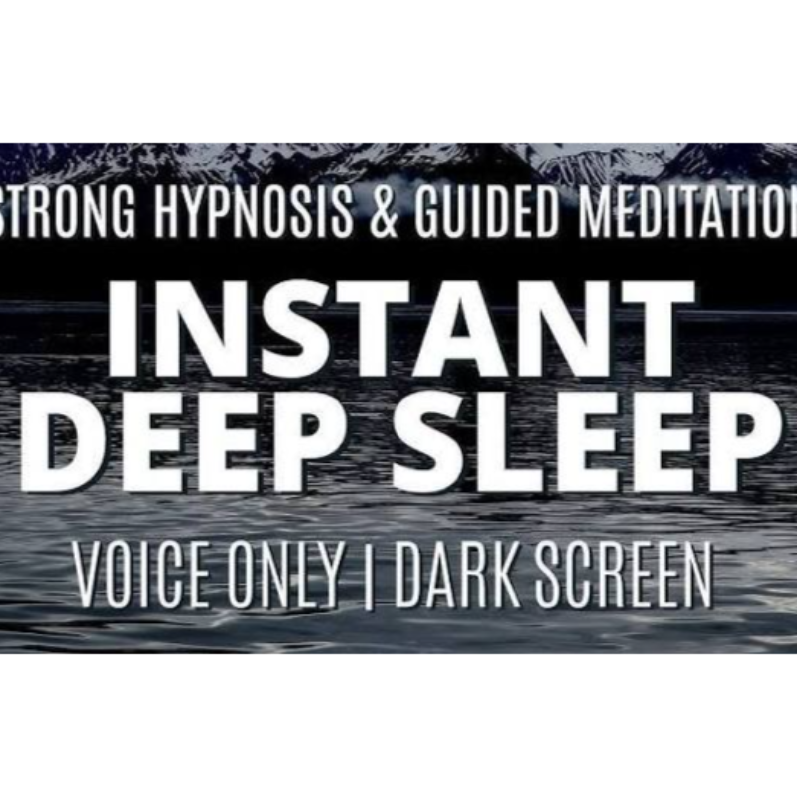 Rapid Sleep Hypnosis and Guided Meditation to Fall Asleep Fast _ Reduce Anxiety _ Dark Screen episode artwork