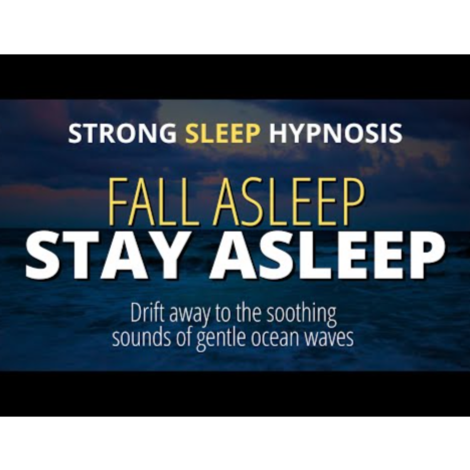 Deep Sleep Hypnosis (Strong) _ Ocean Wave Sounds _ Black Screen episode artwork