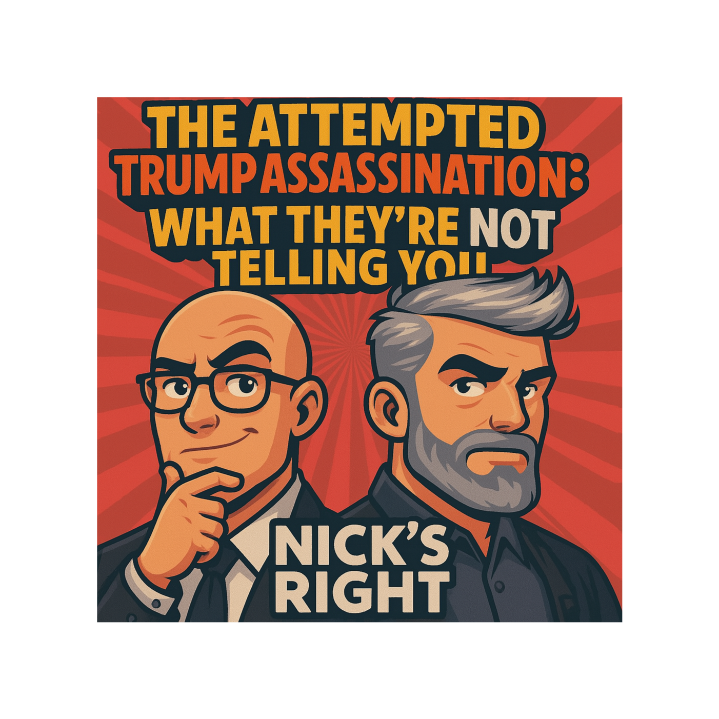 The Attempted Trump Assassination: What They’re Not Telling You - Nick's Right Podcast episode artwork