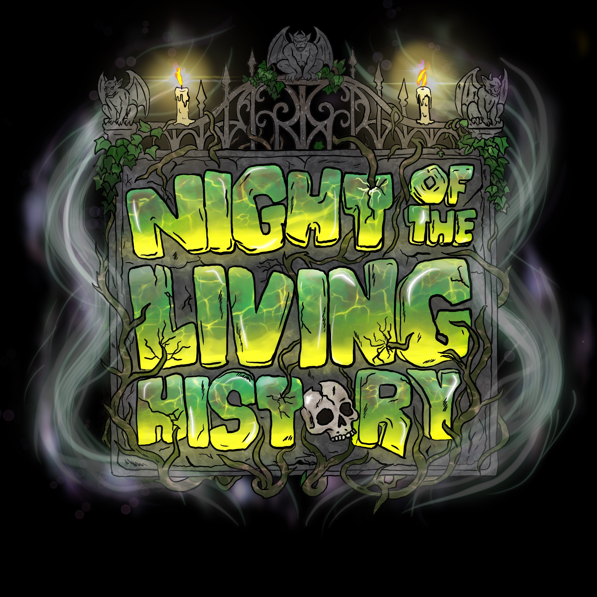 Night of the Living History podcast artwork