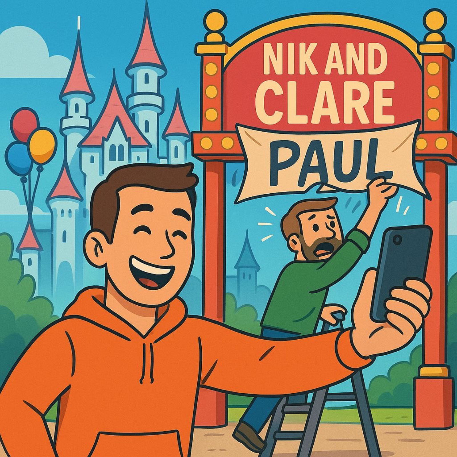 NikandClare and Paul! Pilot episode artwork