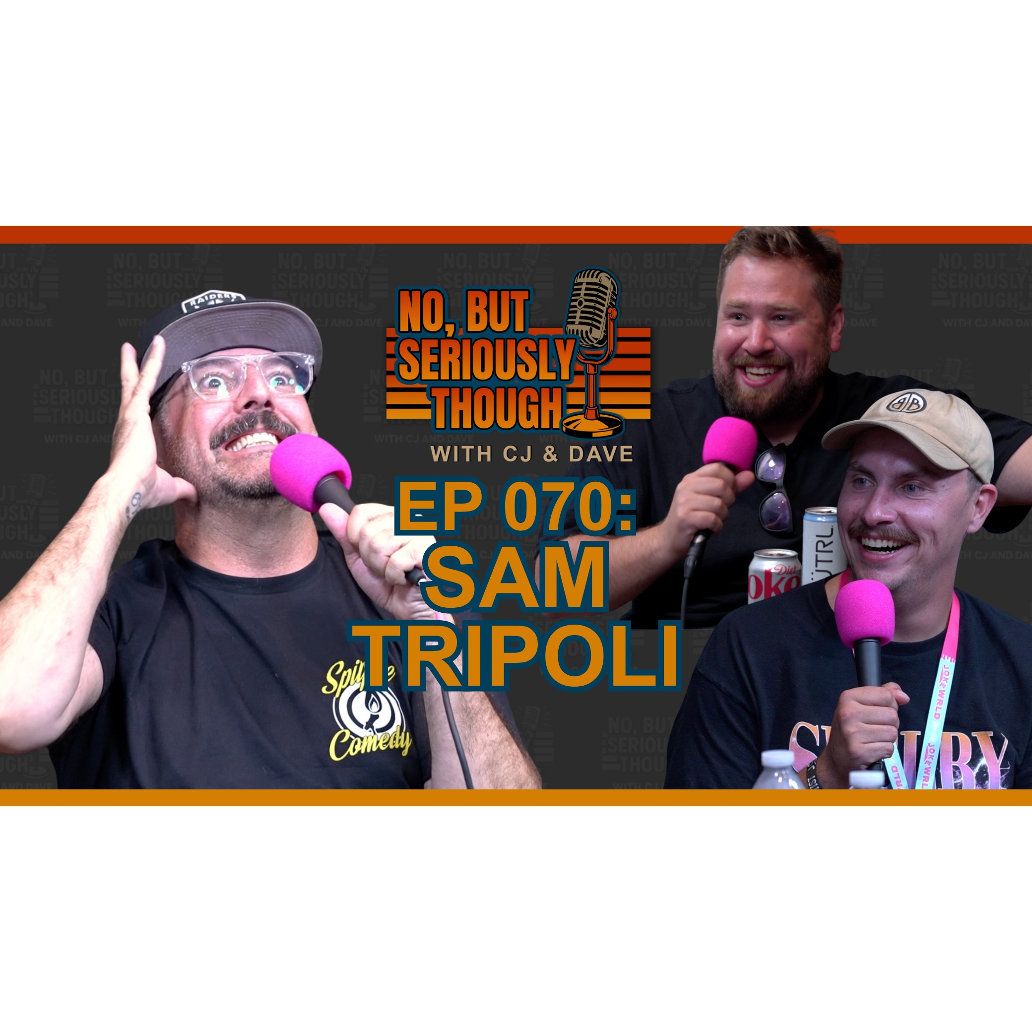 No, But Seriously Though Ep. 070 Space Is Liquid w/ Sam Tripoli episode artwork