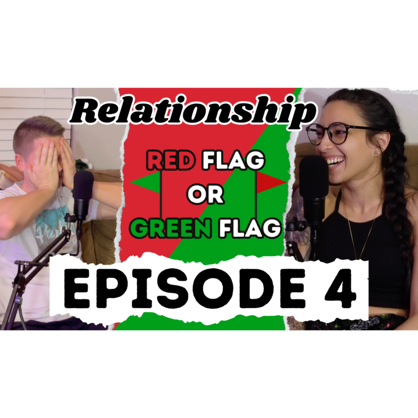 No-Fire podcast Episode 4-Red Flags In A Relationship, Why Millennials Have Imposter Syndrome episode artwork