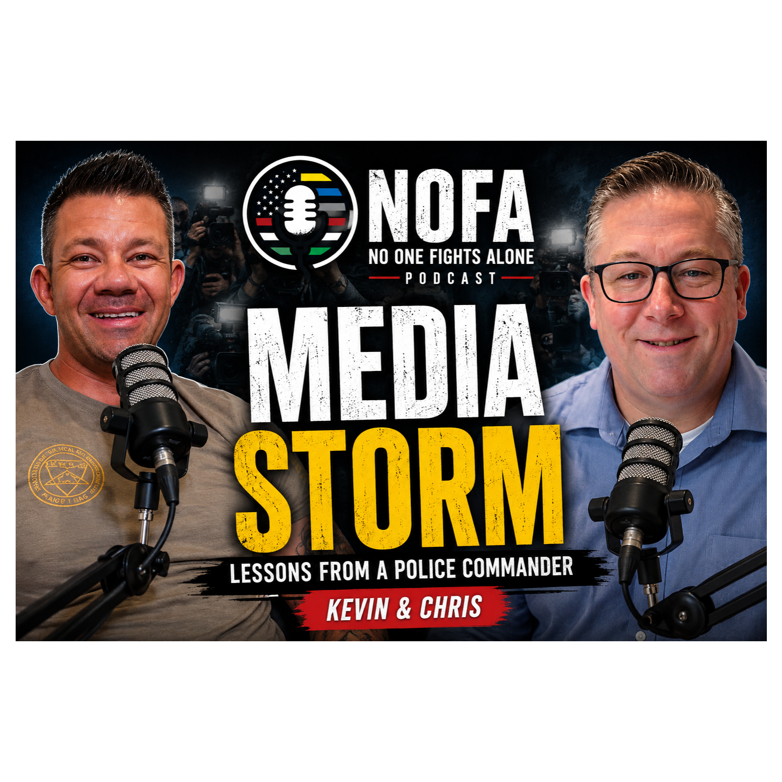 Navigating the Media Storm: Leadership, Crisis Communication & Officer Wellness with Chris Prochut episode artwork