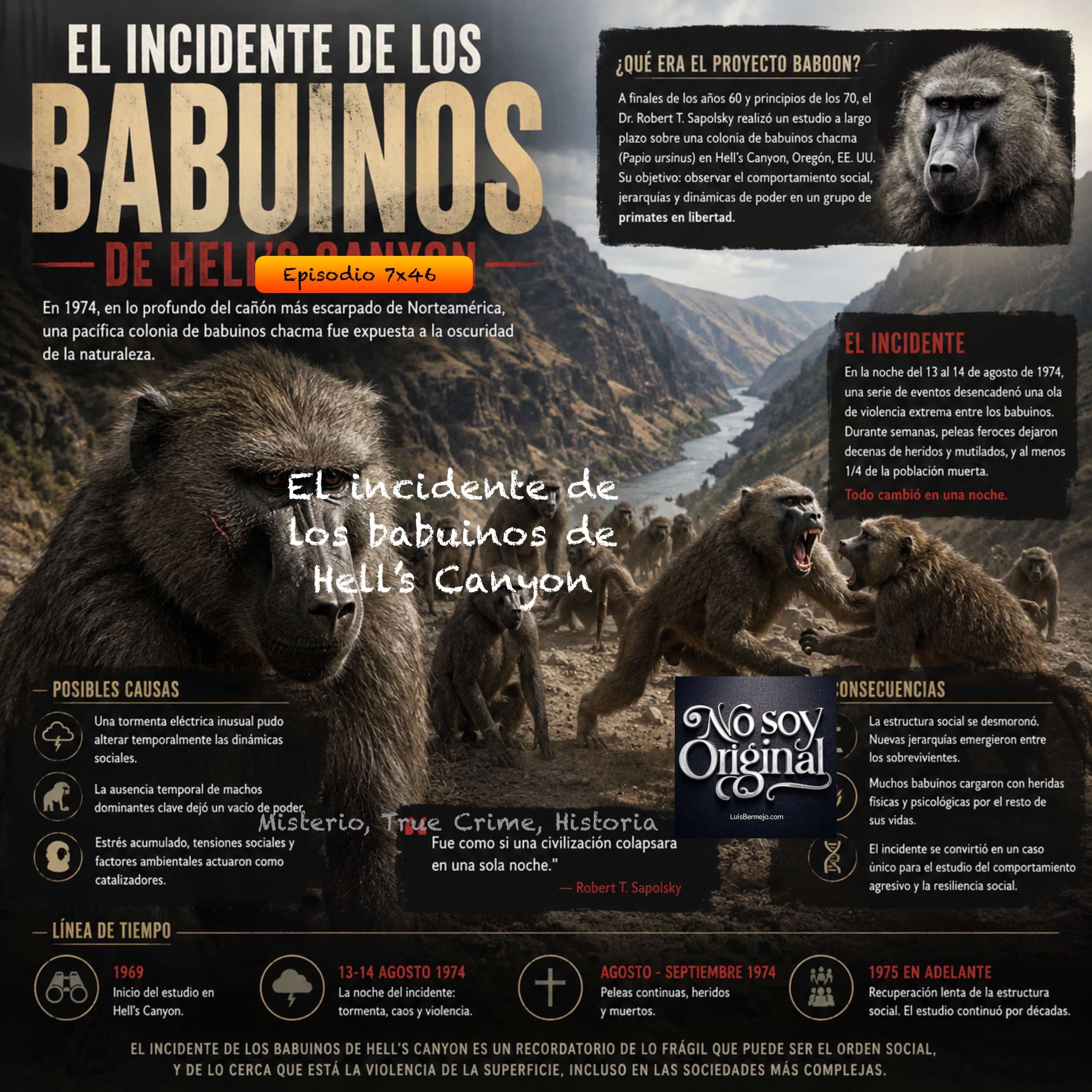 El incidente de los babuinos de Hell’s Canyon episode artwork
