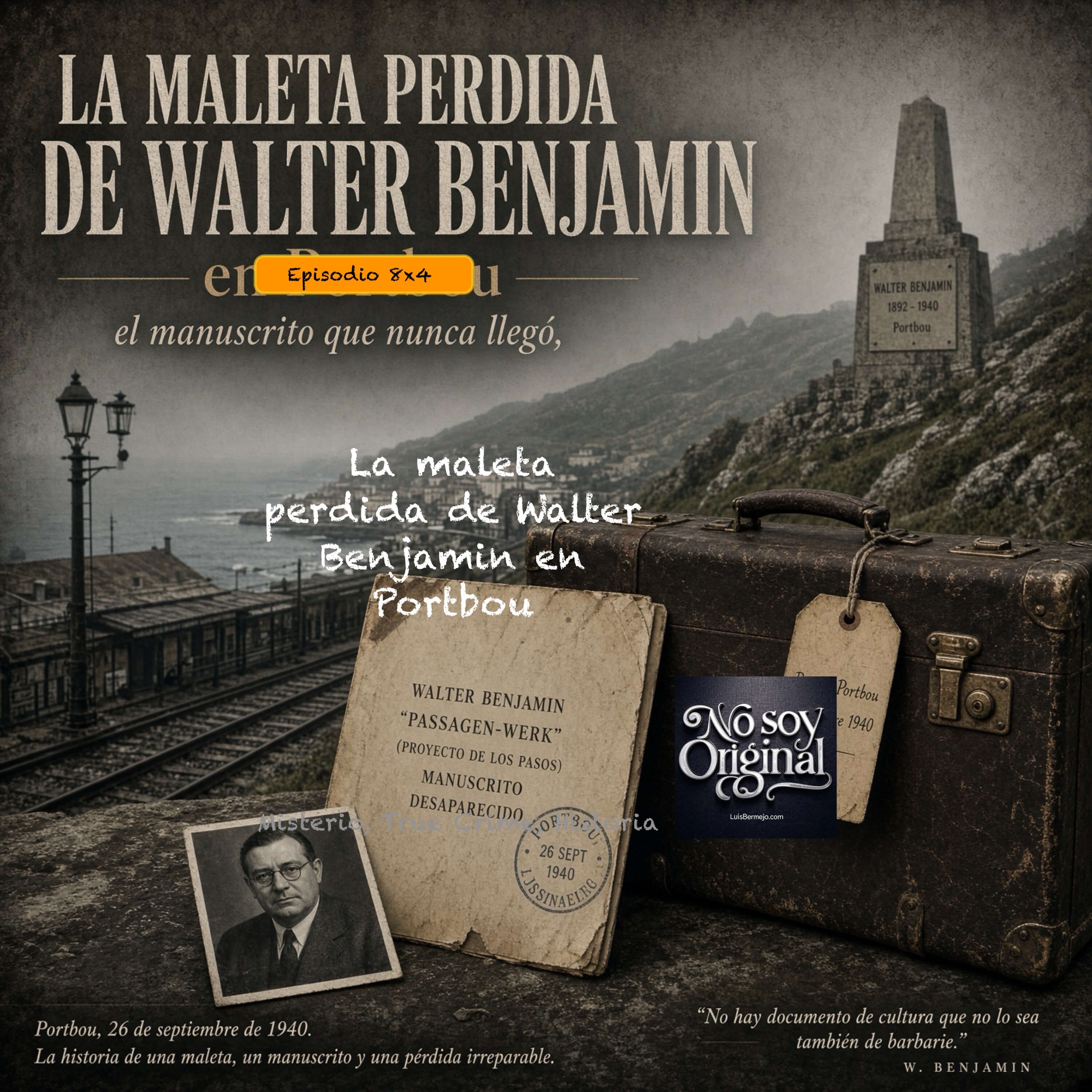 La maleta perdida de Walter Benjamin en Portbou
