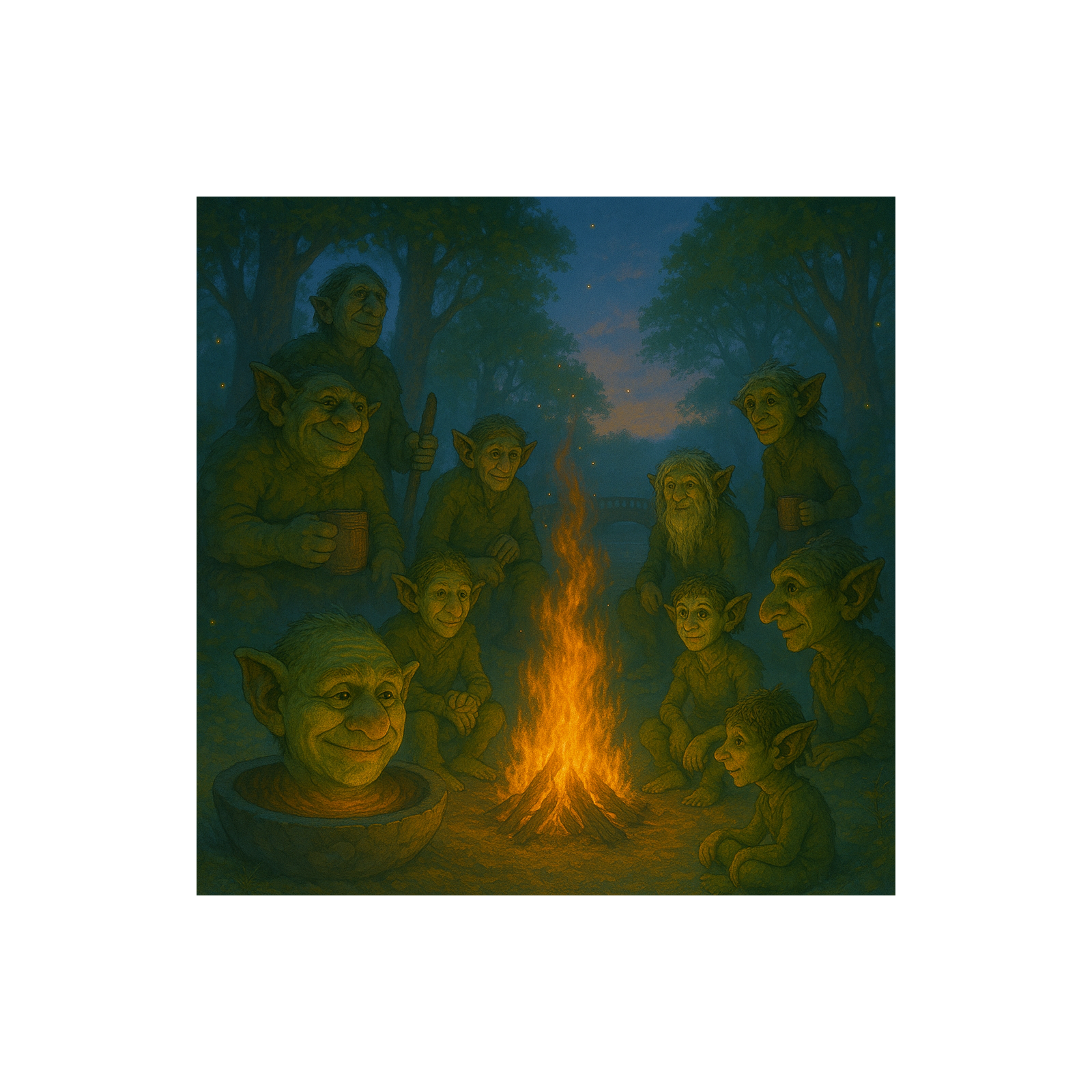 If you stand, who will guide you