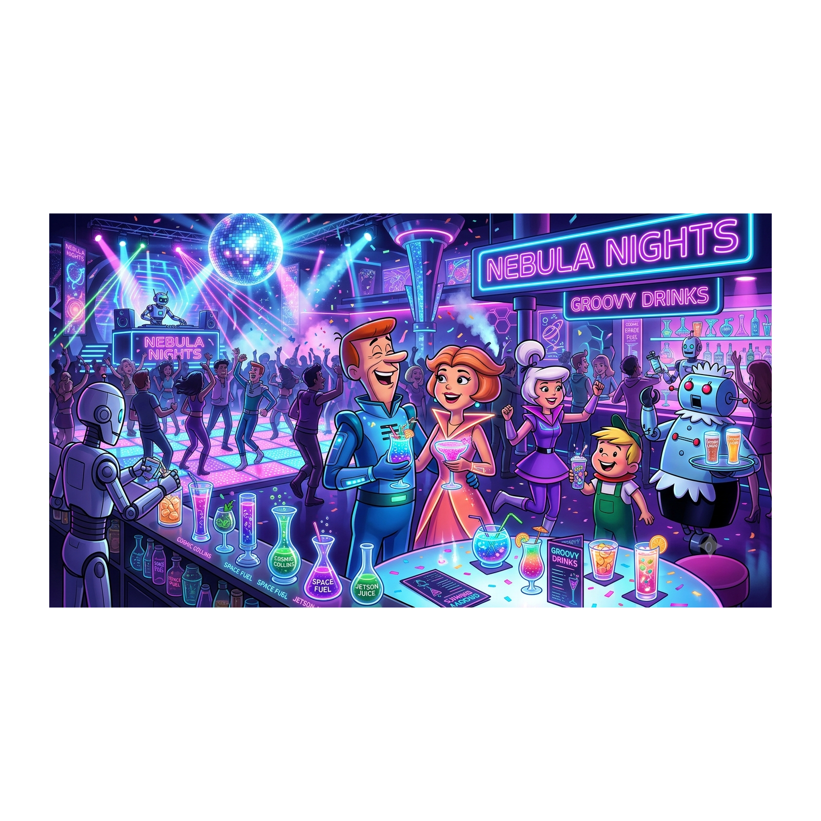 The Jetson's Discoteche' & Einstein's Theory  Speed + Time  episode artwork