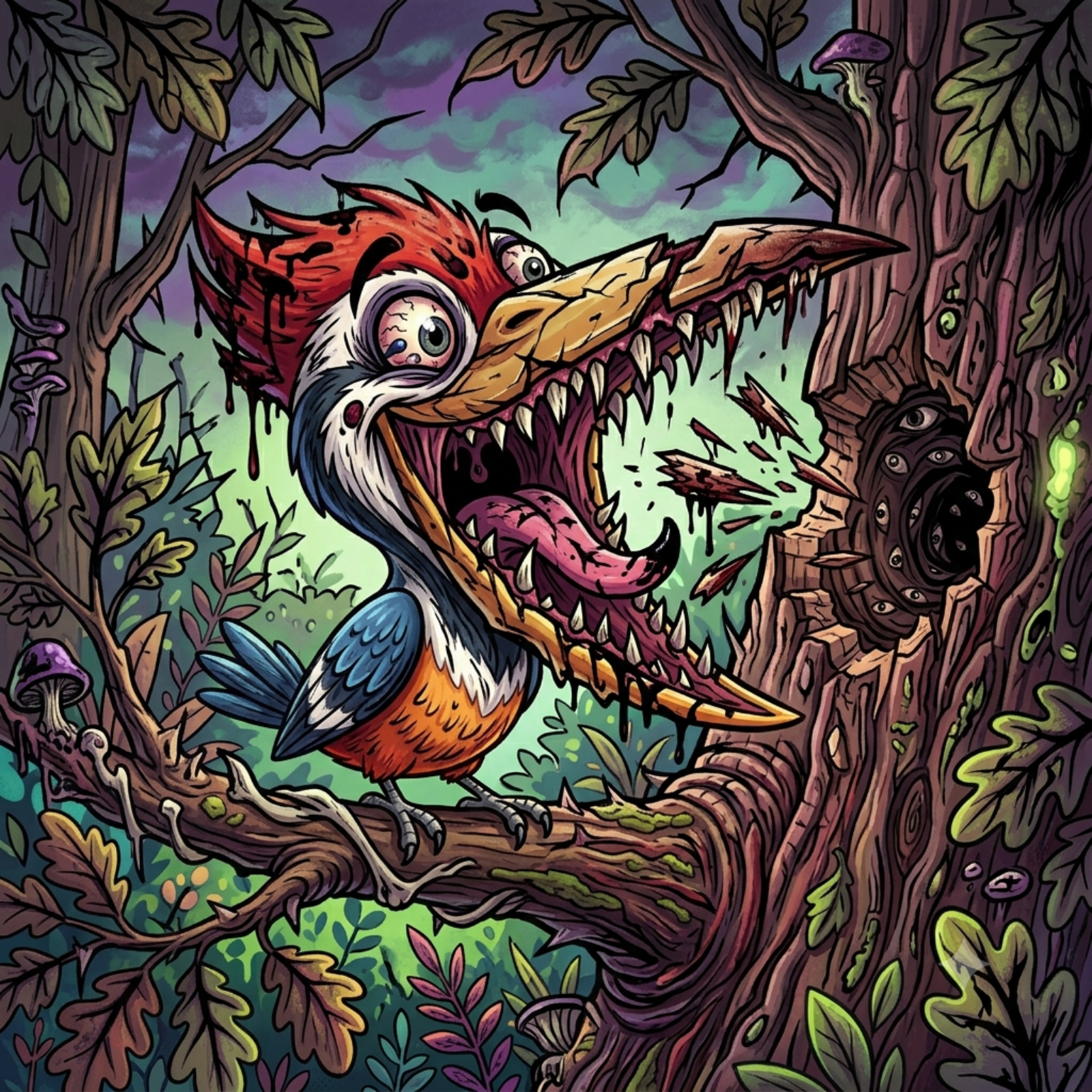 The Parable of The Weeds Jesus Divine Judgement - Mouth of Satan/Beast episode artwork