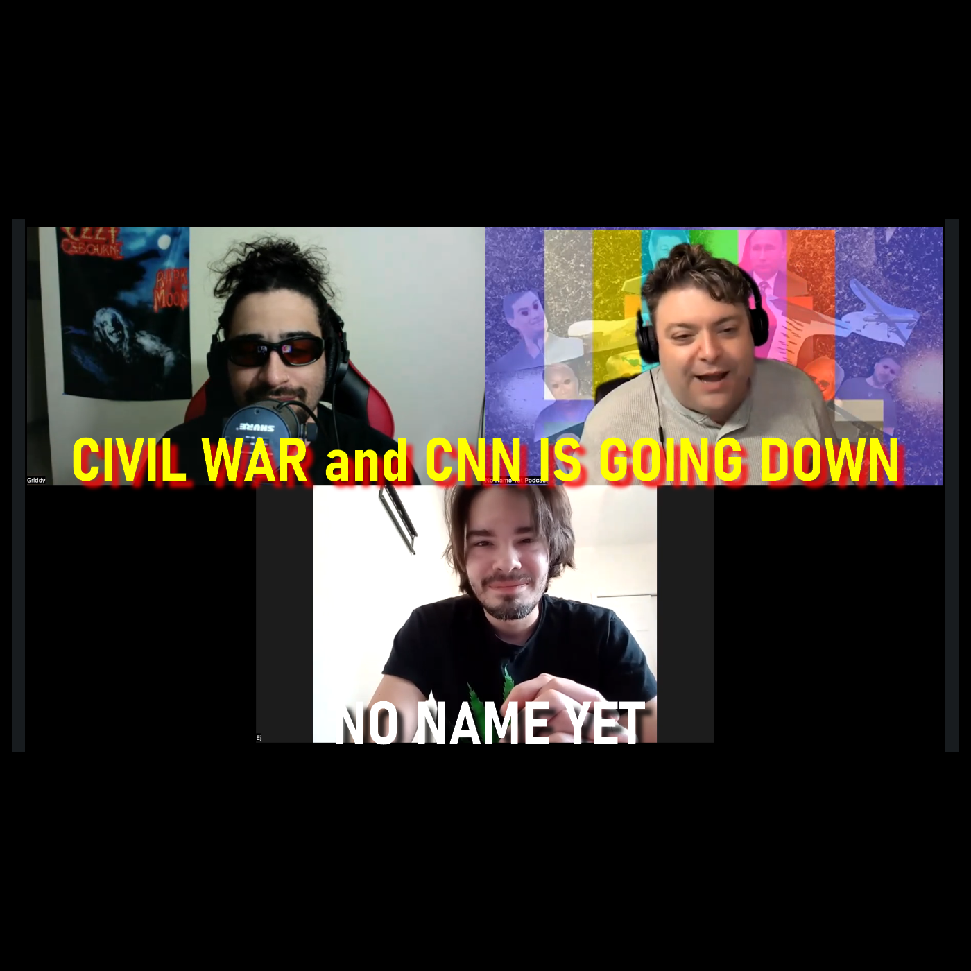 Civil War (movie review) and CNN is going DOWN  - No Name Yet Podcast Season 5 Ep. 9 episode artwork