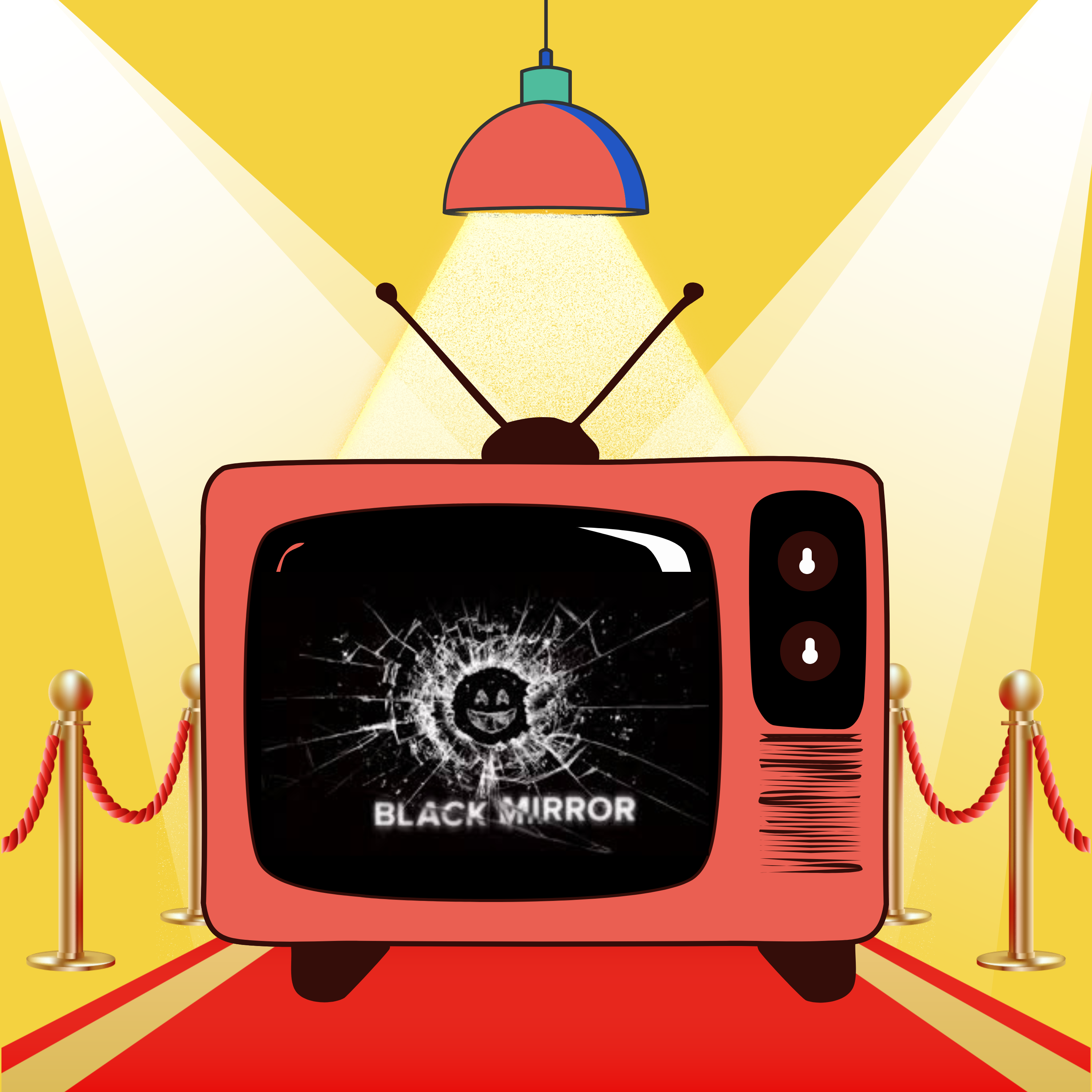Black Mirror 7: dal black and white hollywoodiano ad attori che recitano dentro una camera virtuale. episode artwork
