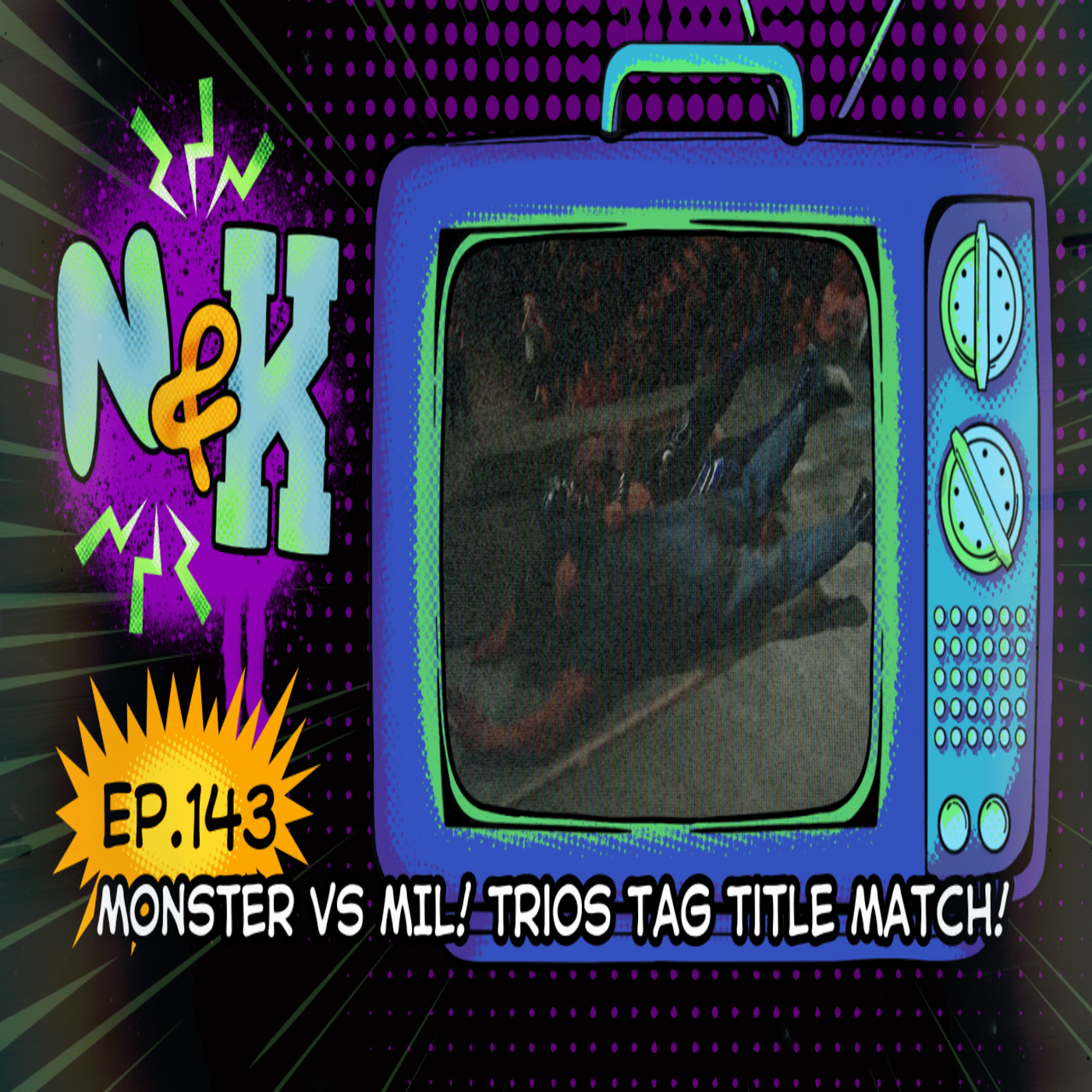 Episode 143: They Did The Monster Mash, It Was An Office Roof Smash (Lucha Underground 2x13-14) episode artwork