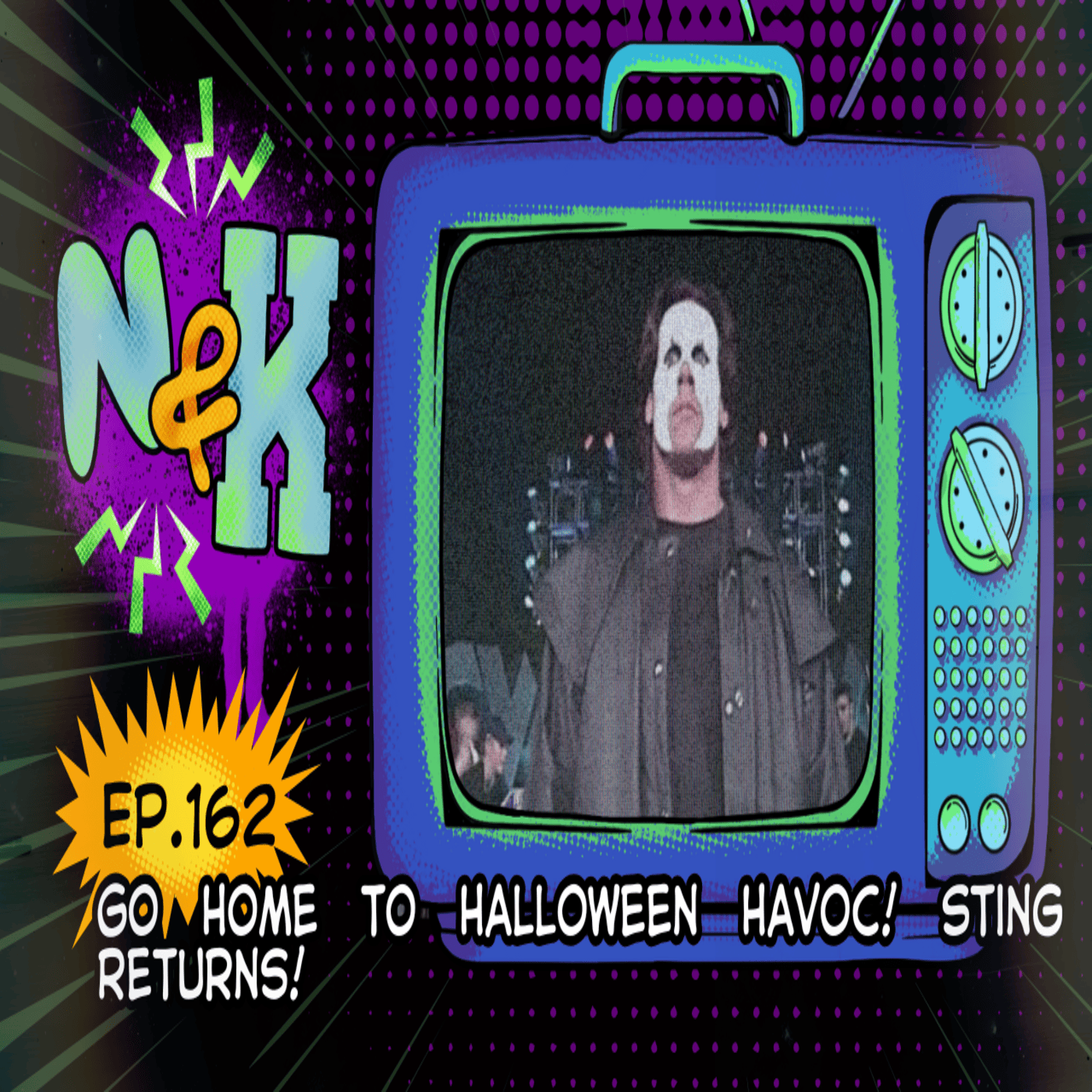 Episode 162: Half Surfer, Half Crow, All Sting (WCW Nitro 10/21/1996) episode artwork