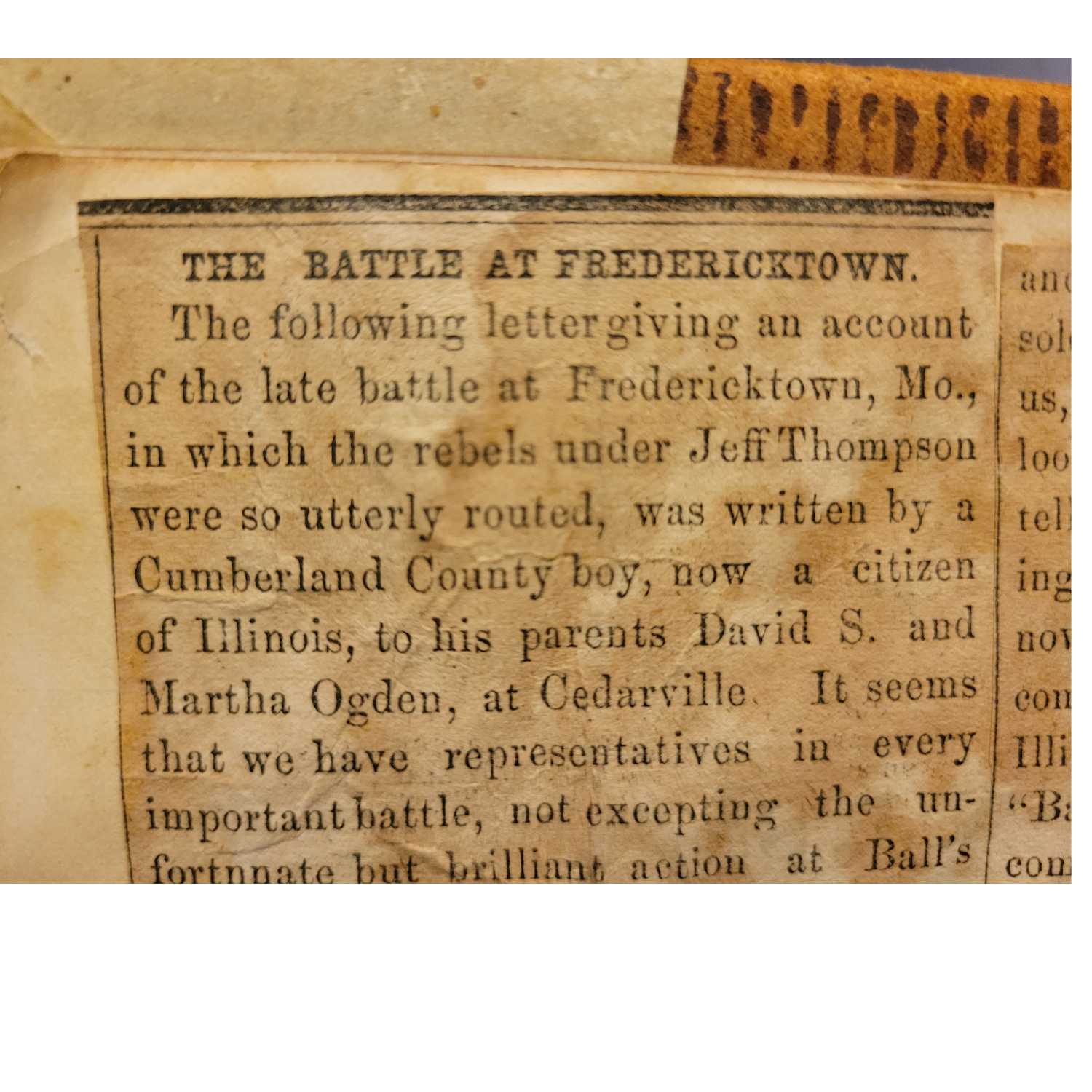 No Pollution of Cowardice! -South Jersey in the Civil War