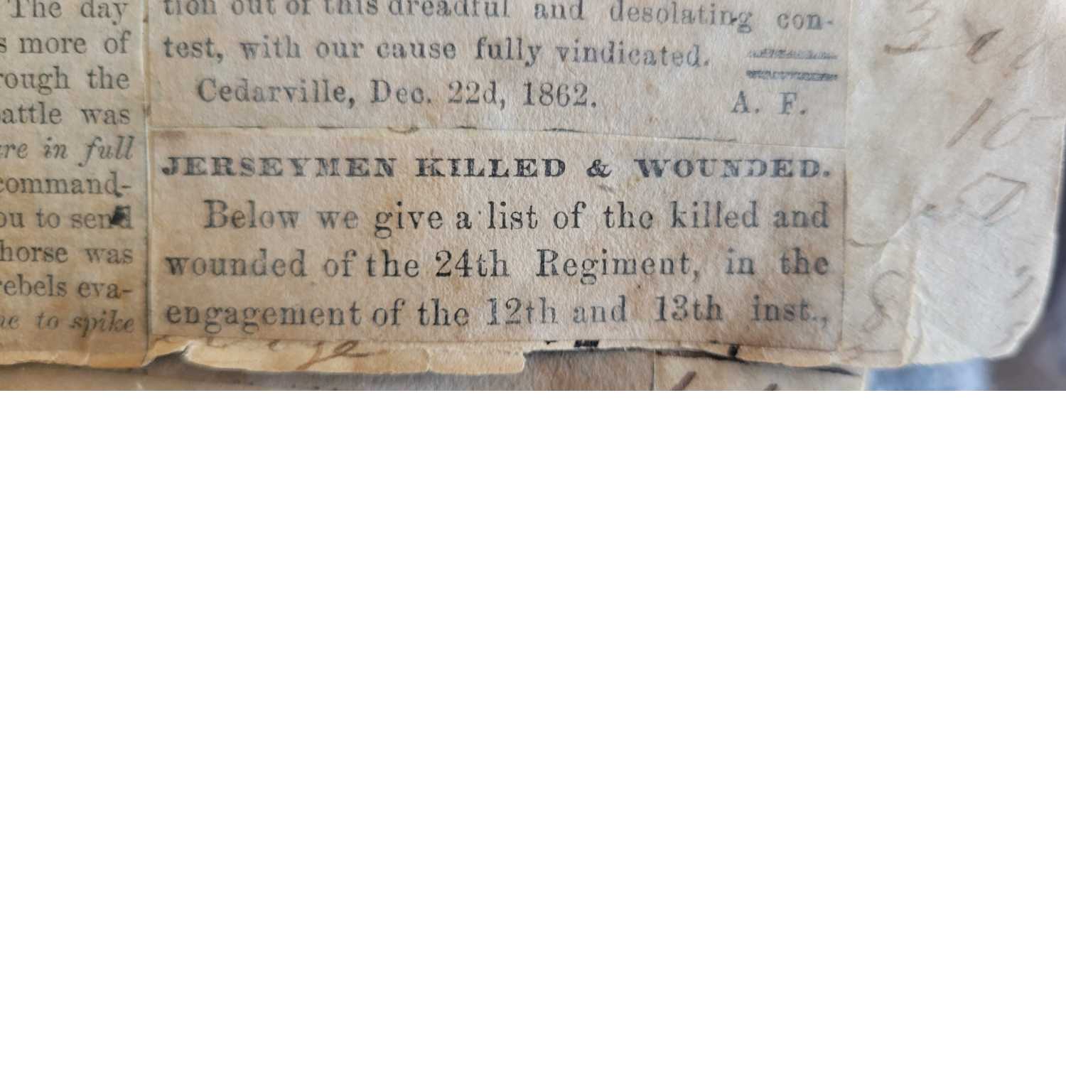 No Pollution of Cowardice! -South Jersey in the Civil War