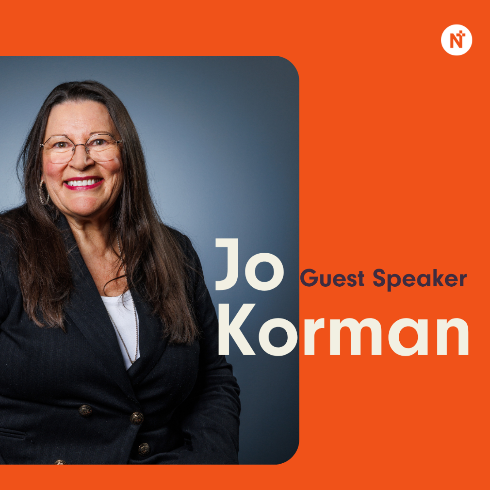 Guest Speaker - Jo Korman