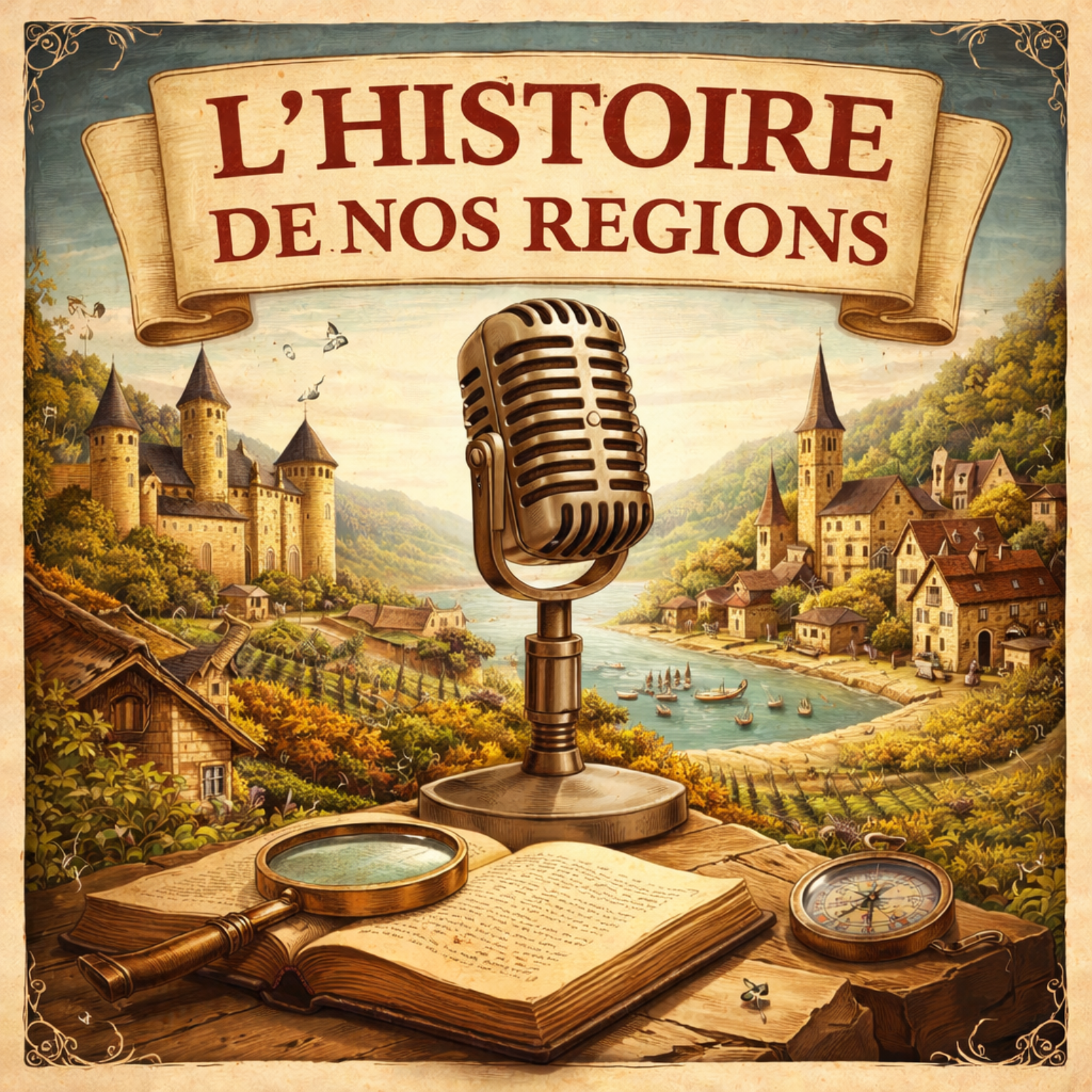 Nos régions dans vos oreilles