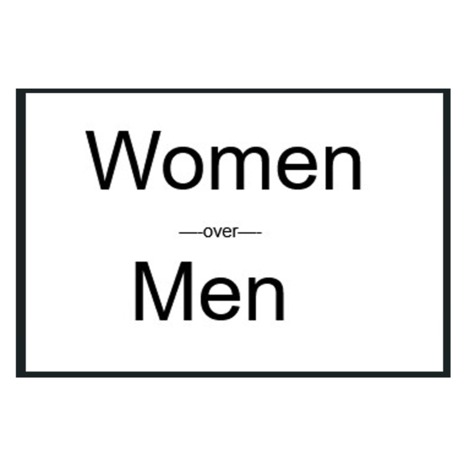 women over men episode artwork
